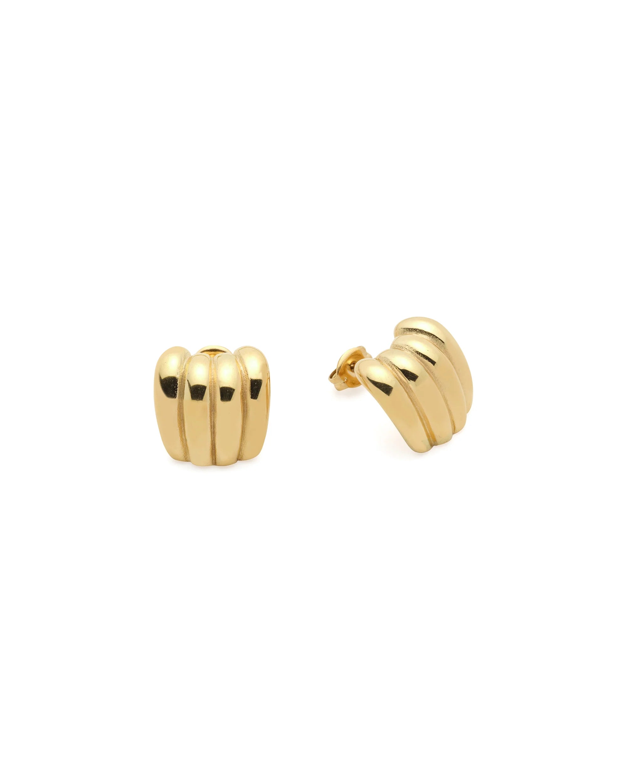 1975 Contour Earrings - Gold