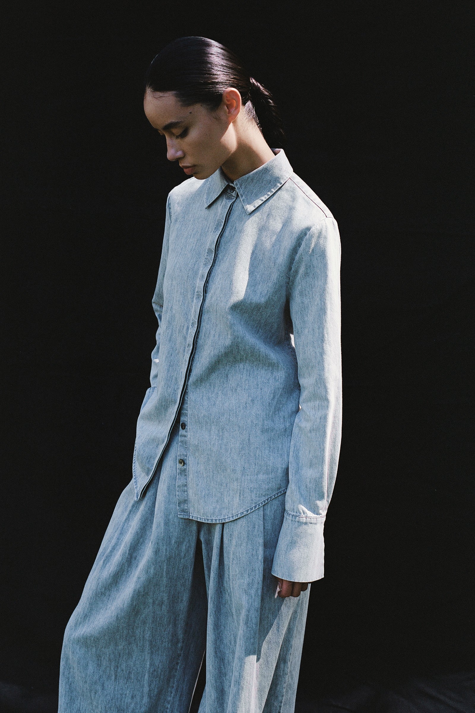 Perfect Shirt 2.0 - Vintage Grey Denim