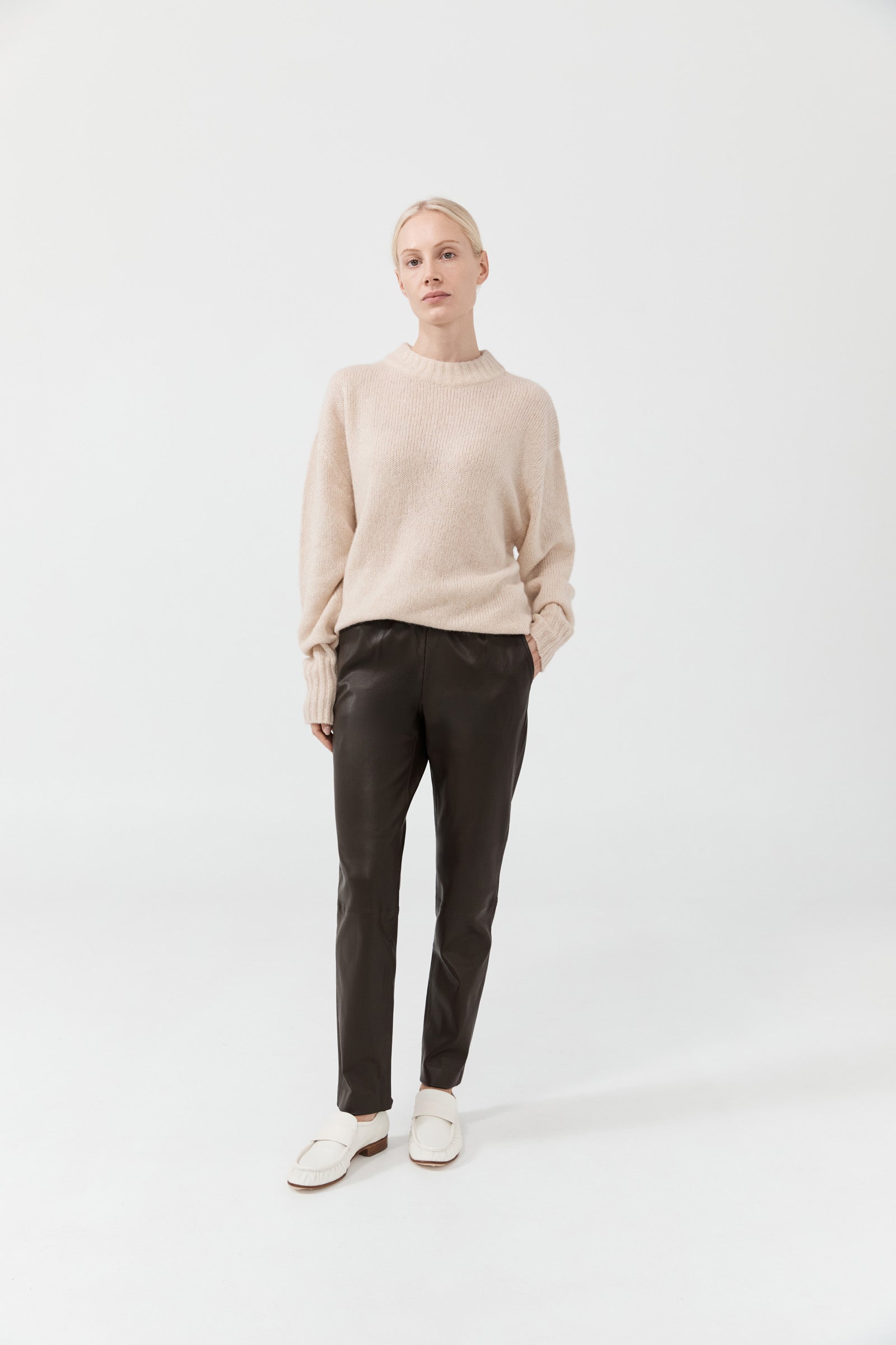Cashmere and Silk Slouch - Rafaello
