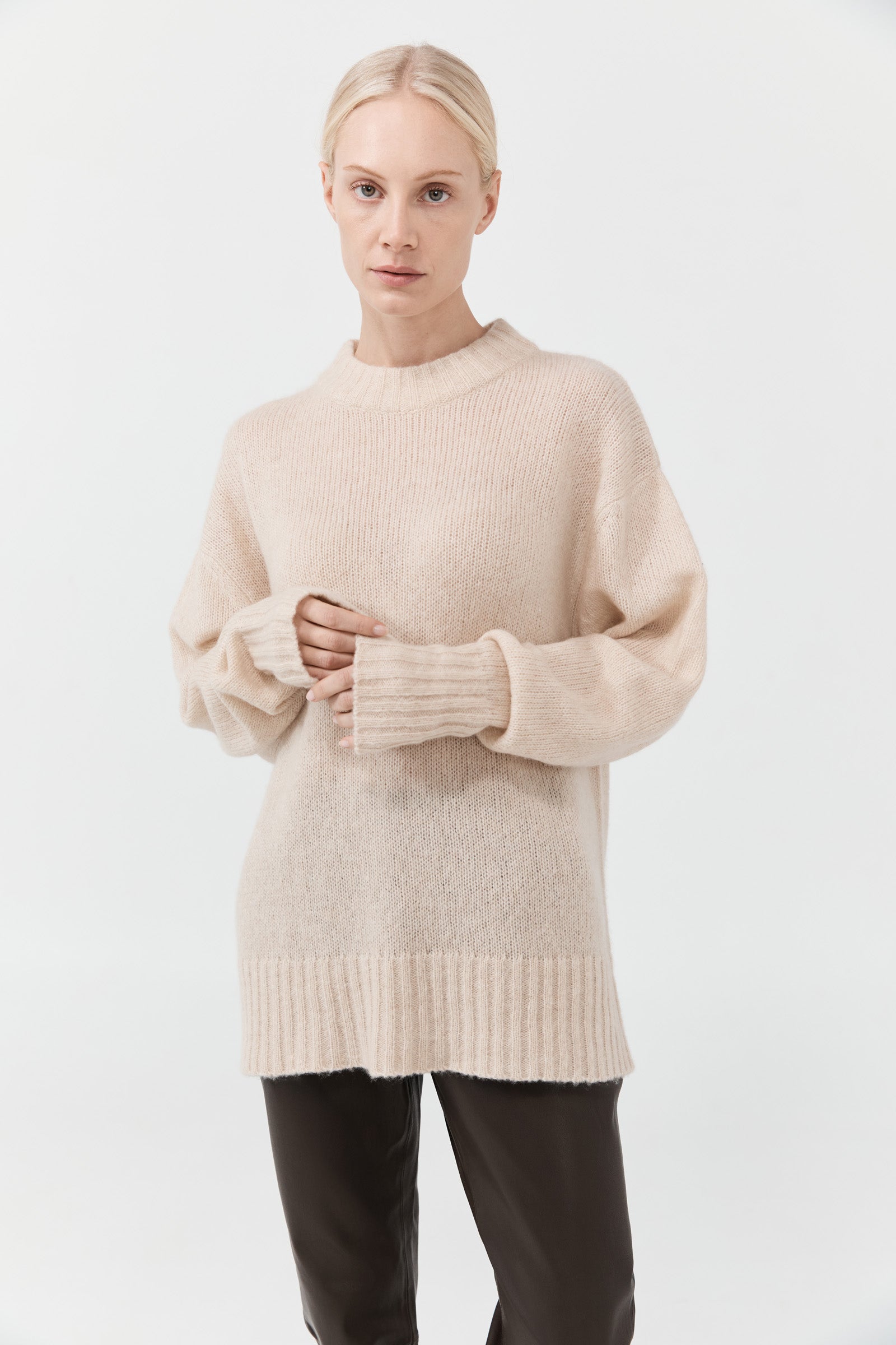 Cashmere and Silk Slouch - Rafaello