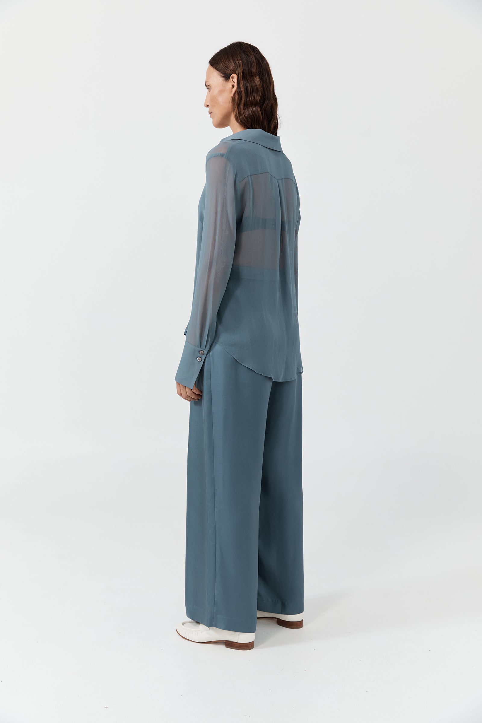 Perfect Shirt 2.0 - Storm Georgette