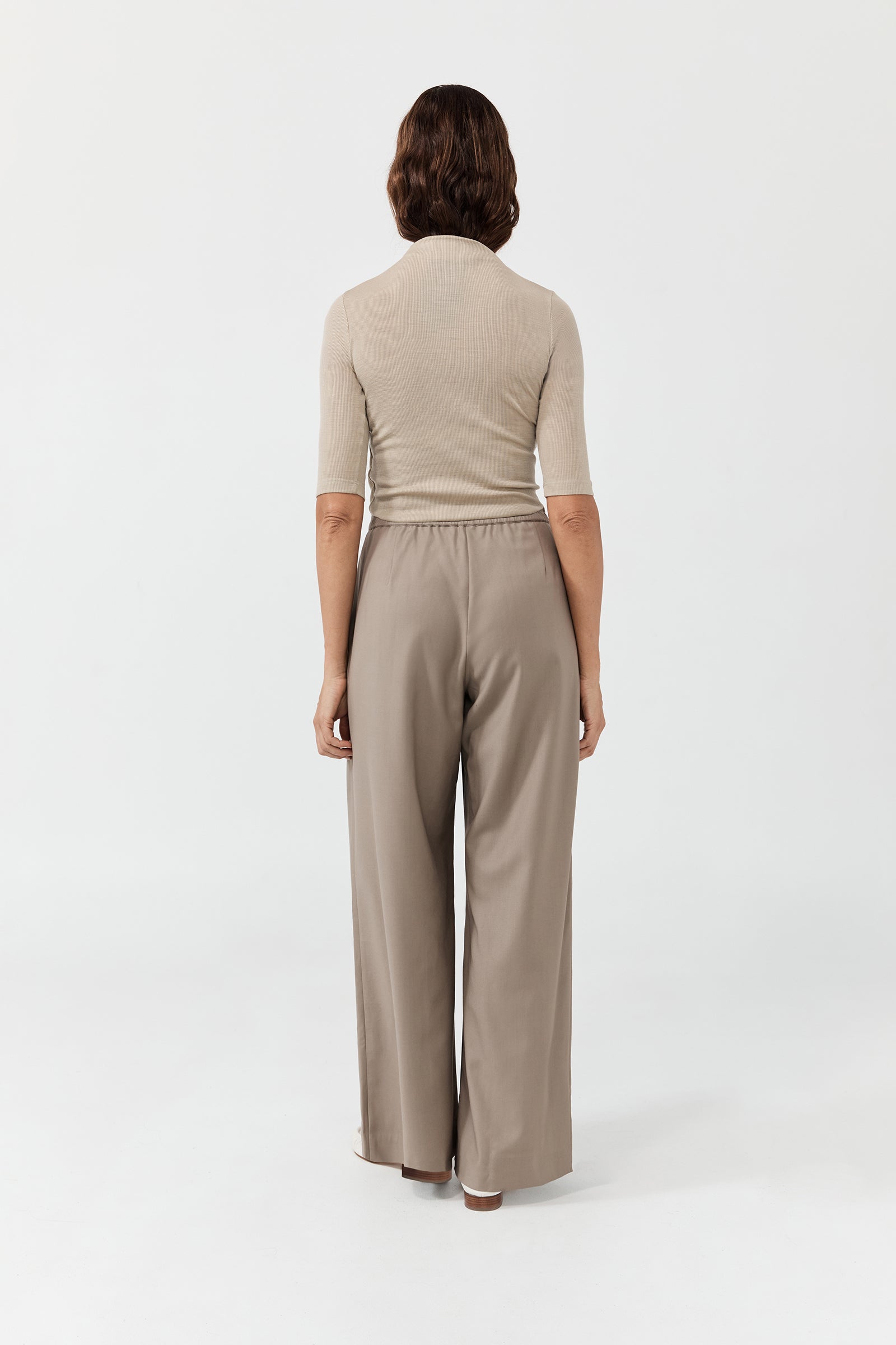 Hero Pant - Taupe Wool