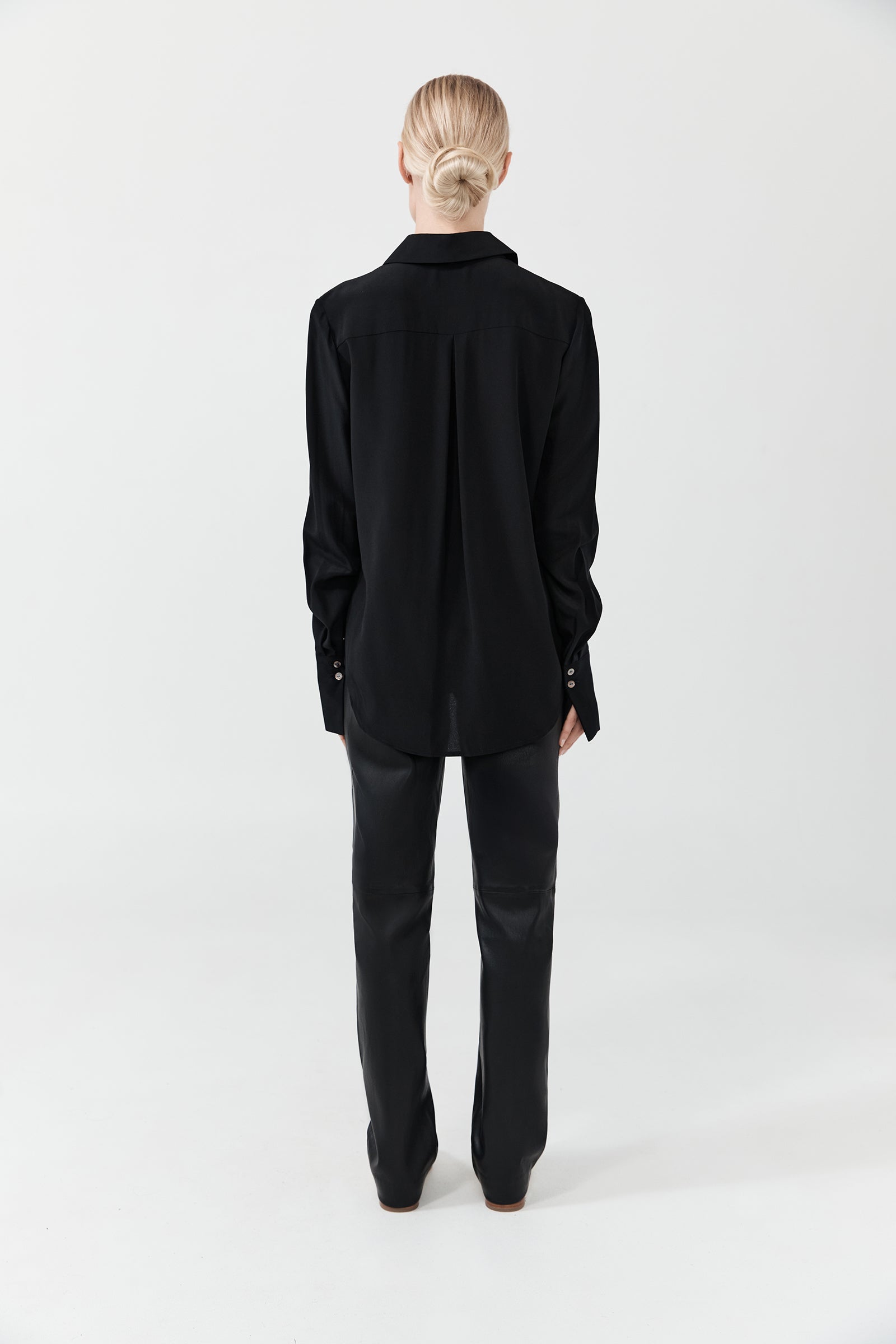 Perfect Shirt 2.0 - Black Silk