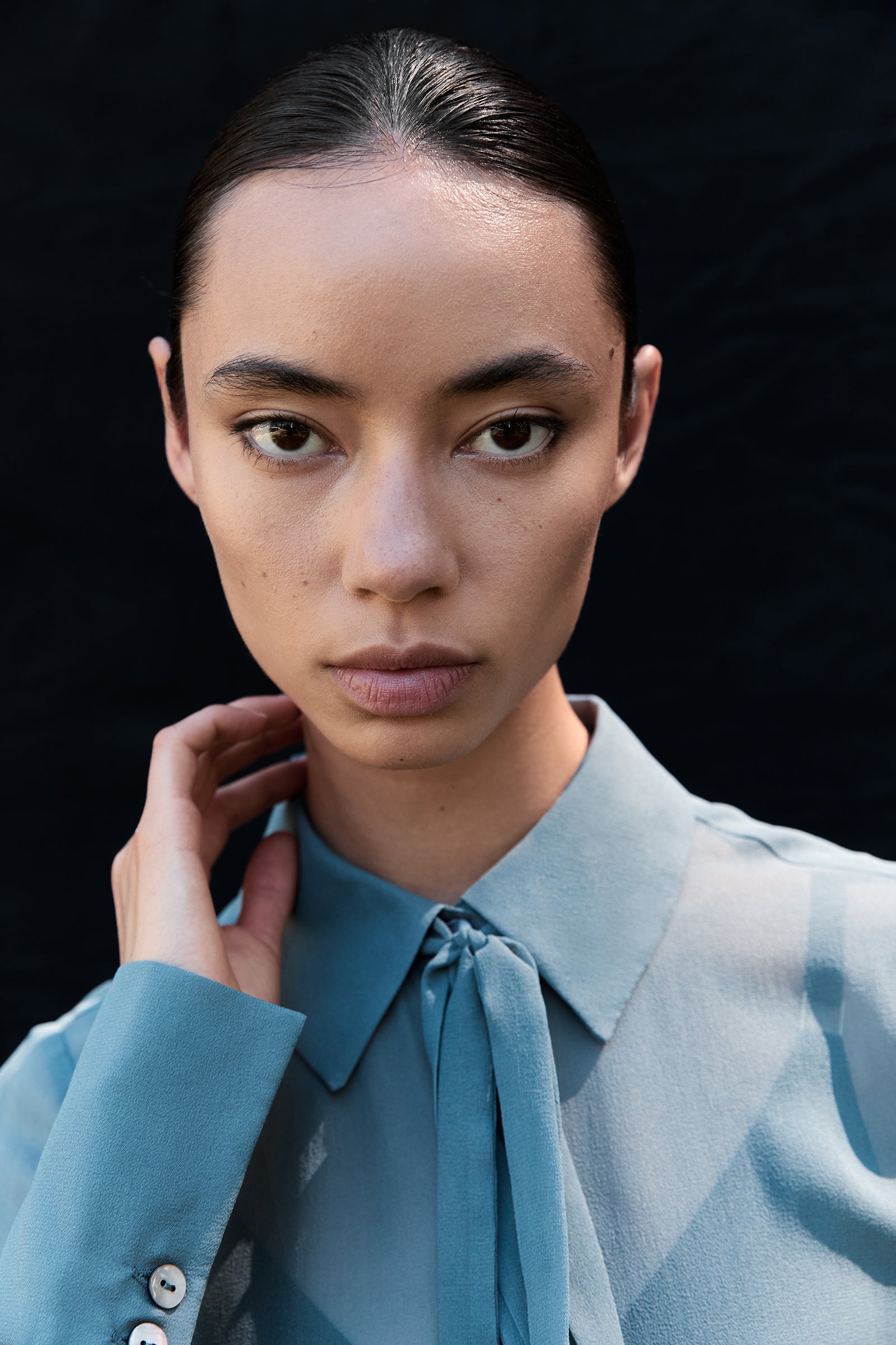 Perfect Shirt 2.0 - Storm Georgette