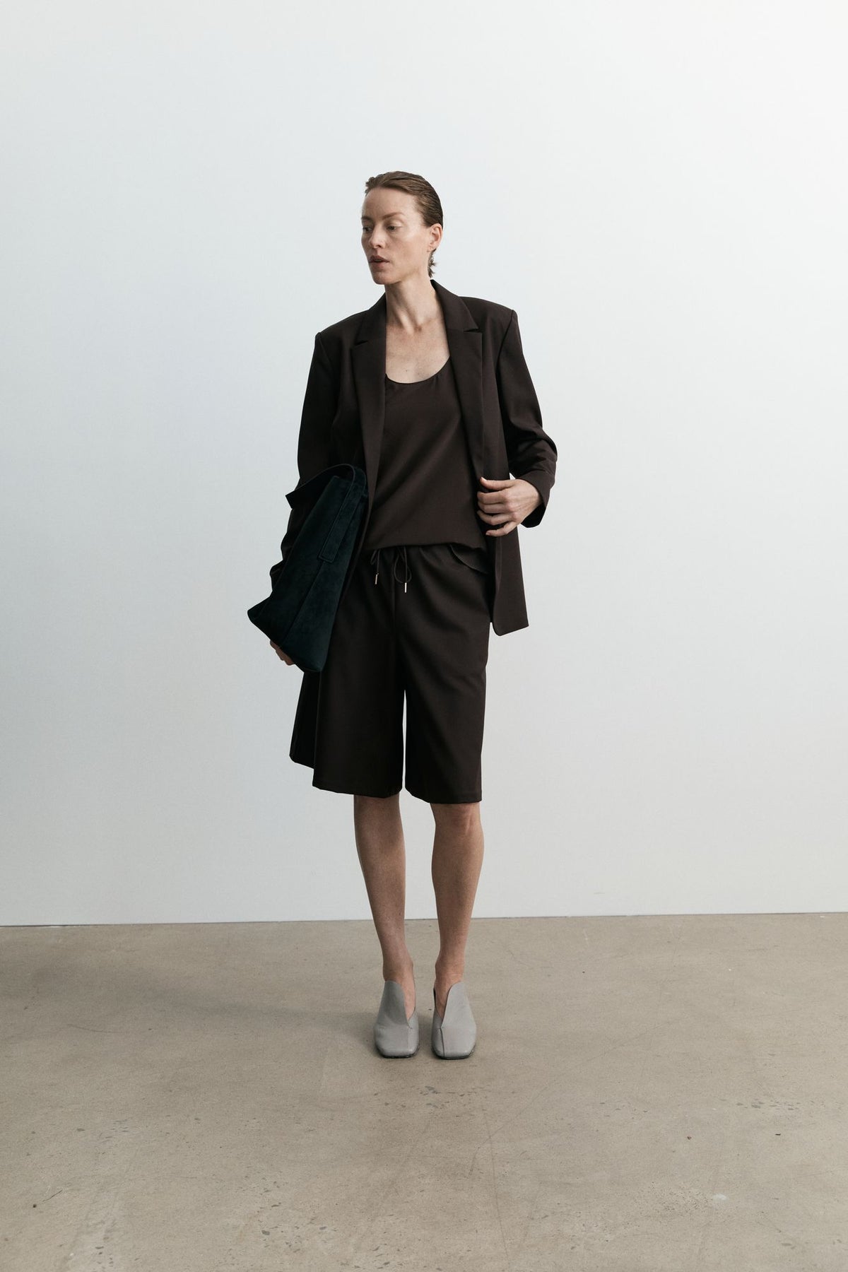Perfect Silk Tank 2.0 - Cafe Solo