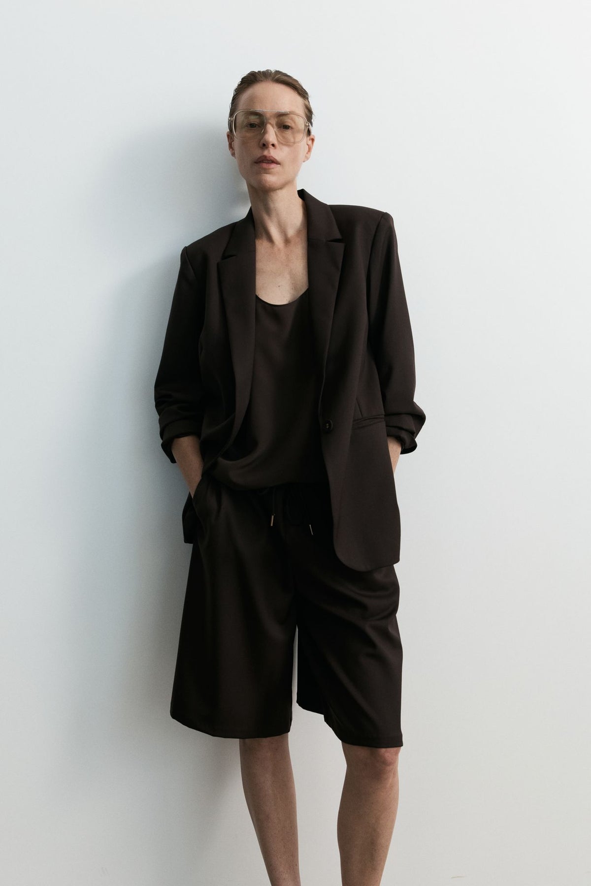 Easy Blazer - Cafe Solo Wool