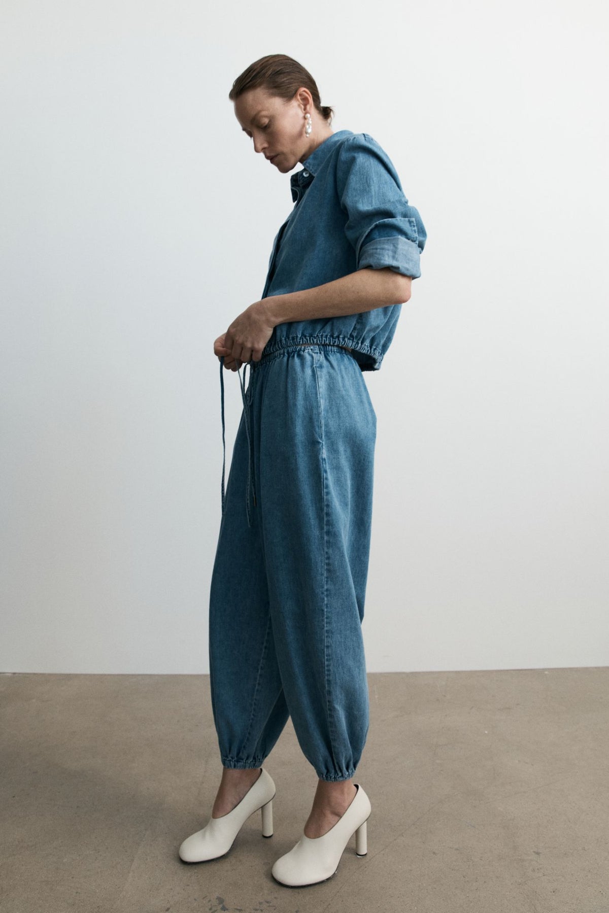 Enamoured Pant - Aged Denim