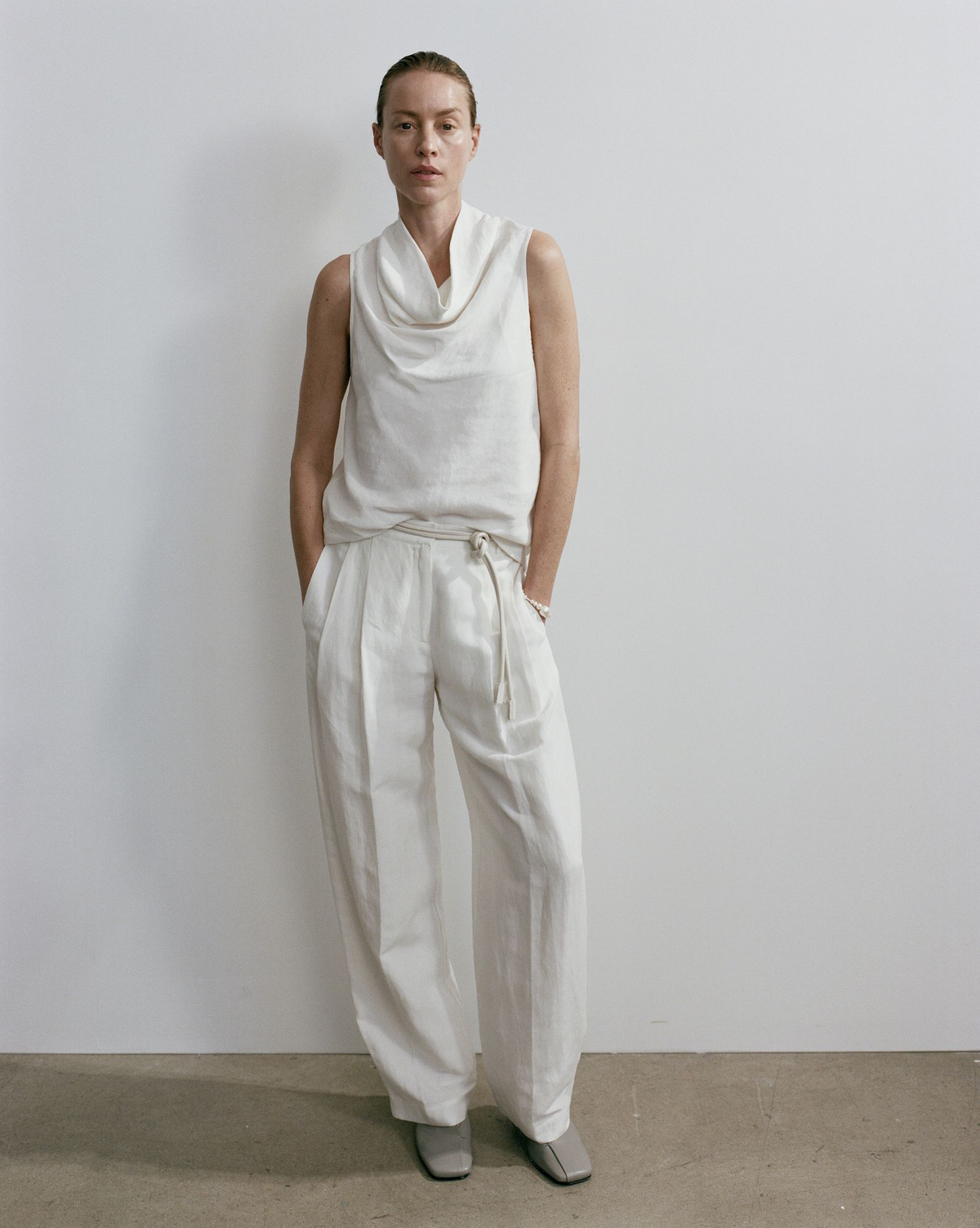 Hero Pant 2.0 - Salt Silk Linen