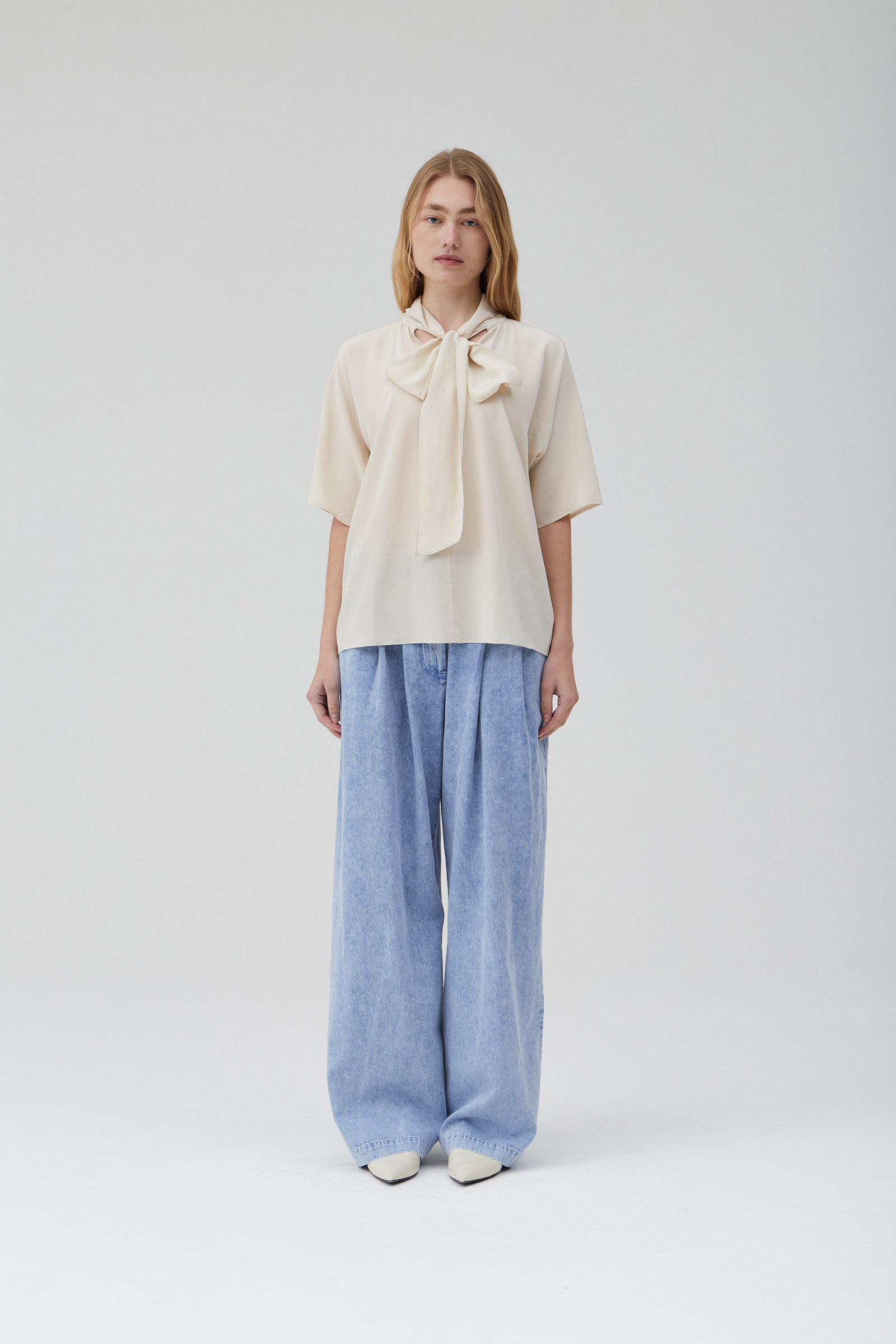 Silk Scarf T - Shell