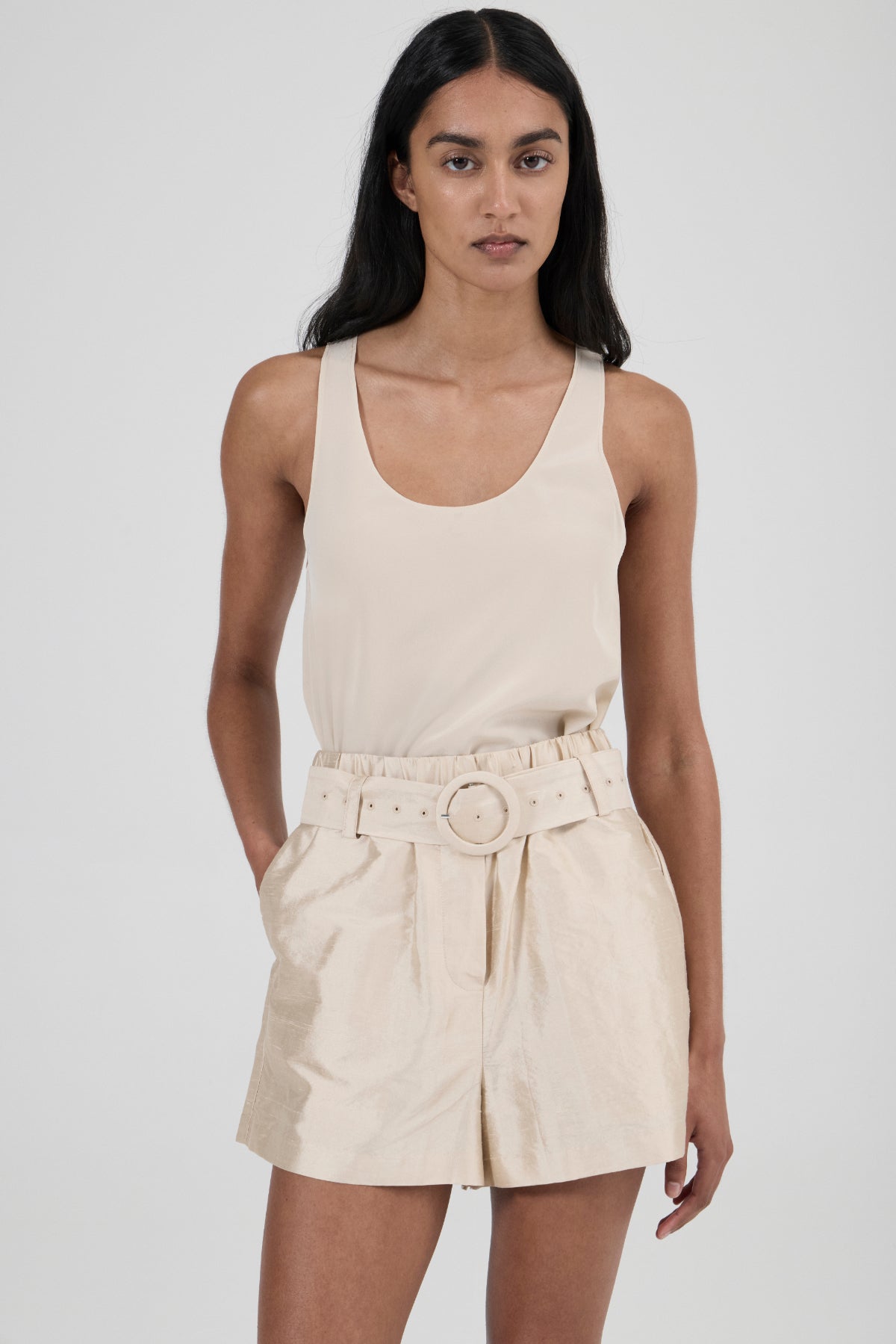 Easy Shorts - Shell Silk