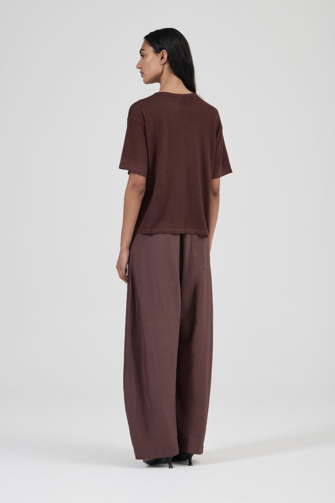 Runaround Pant - Black Fig Cotton