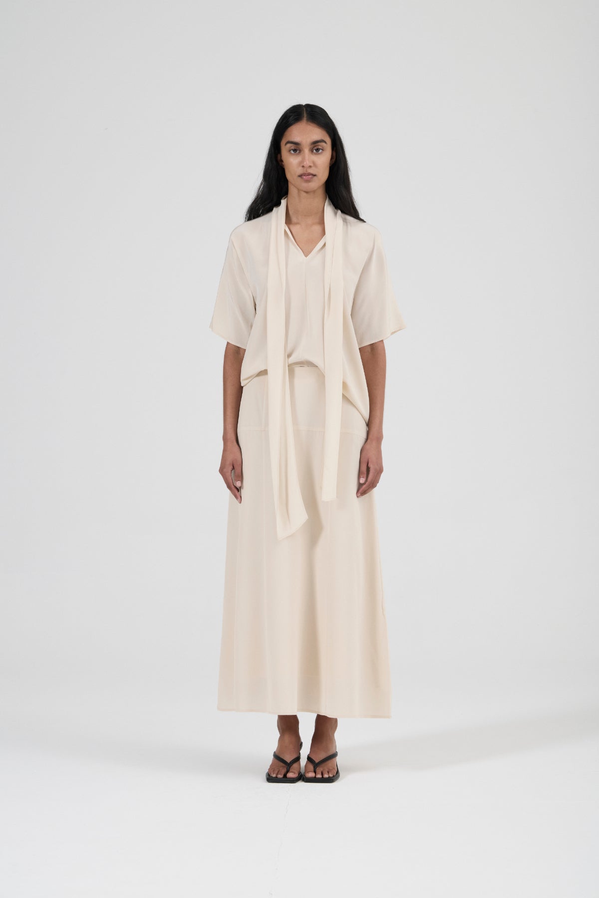 Silk Scarf T - Shell