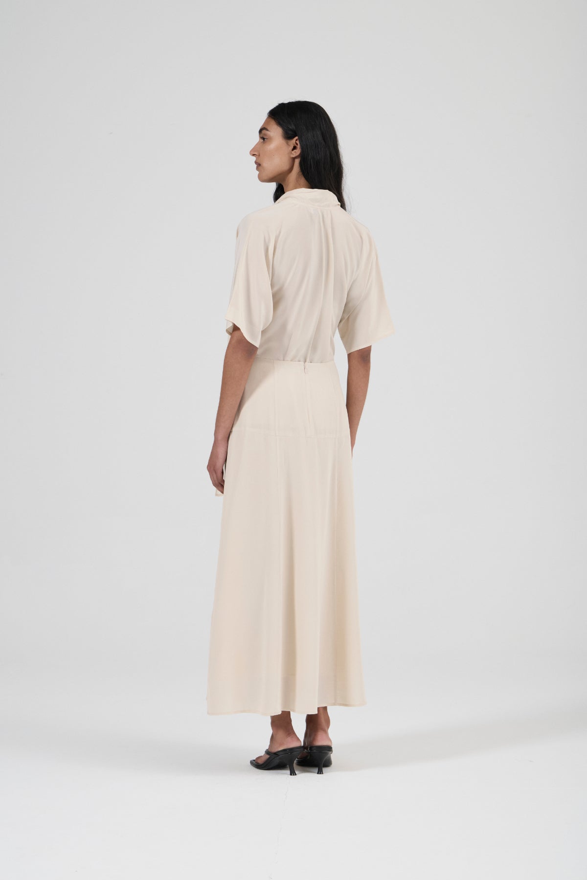 Easy Skirt - Shell Silk