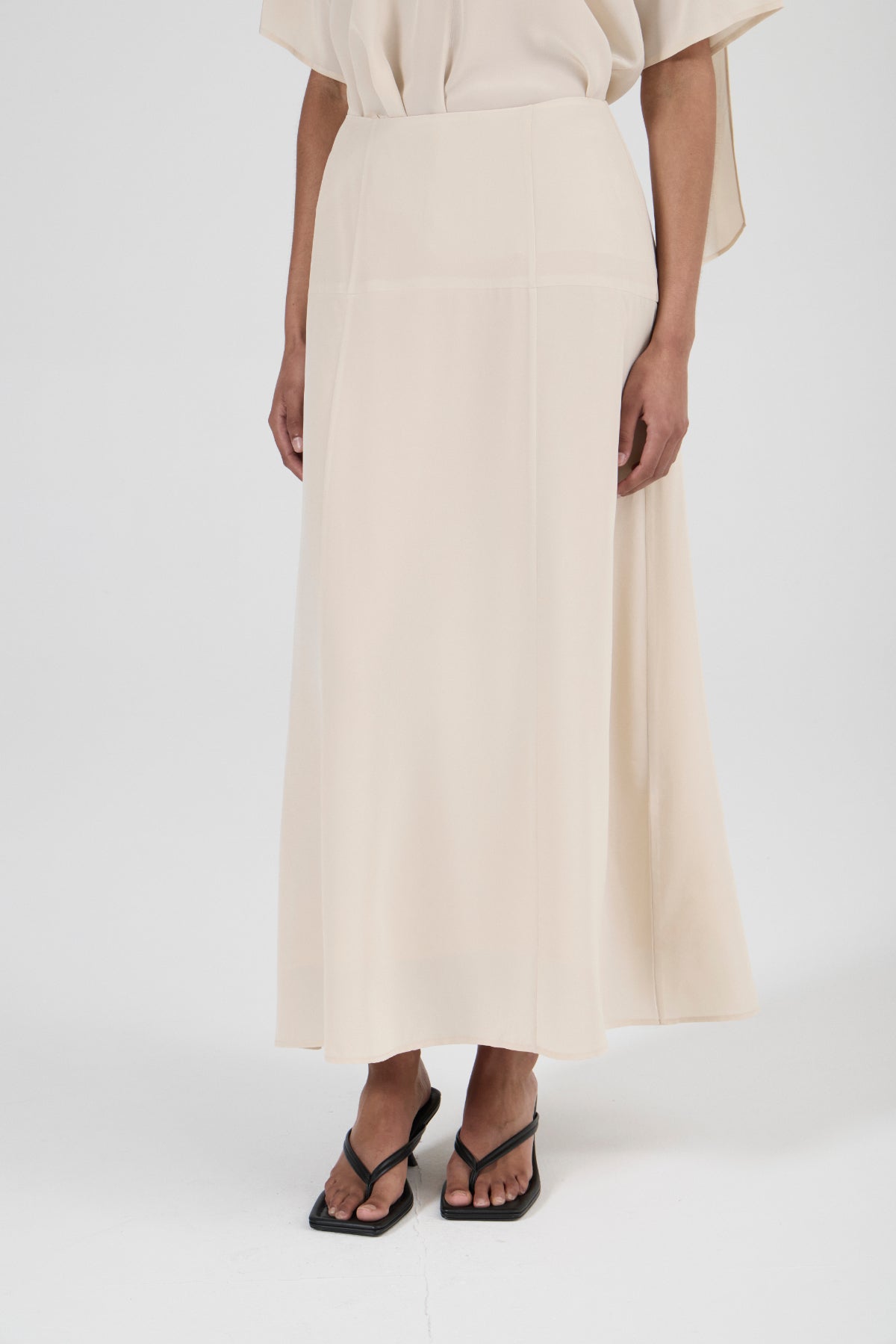 Easy Skirt - Shell Silk