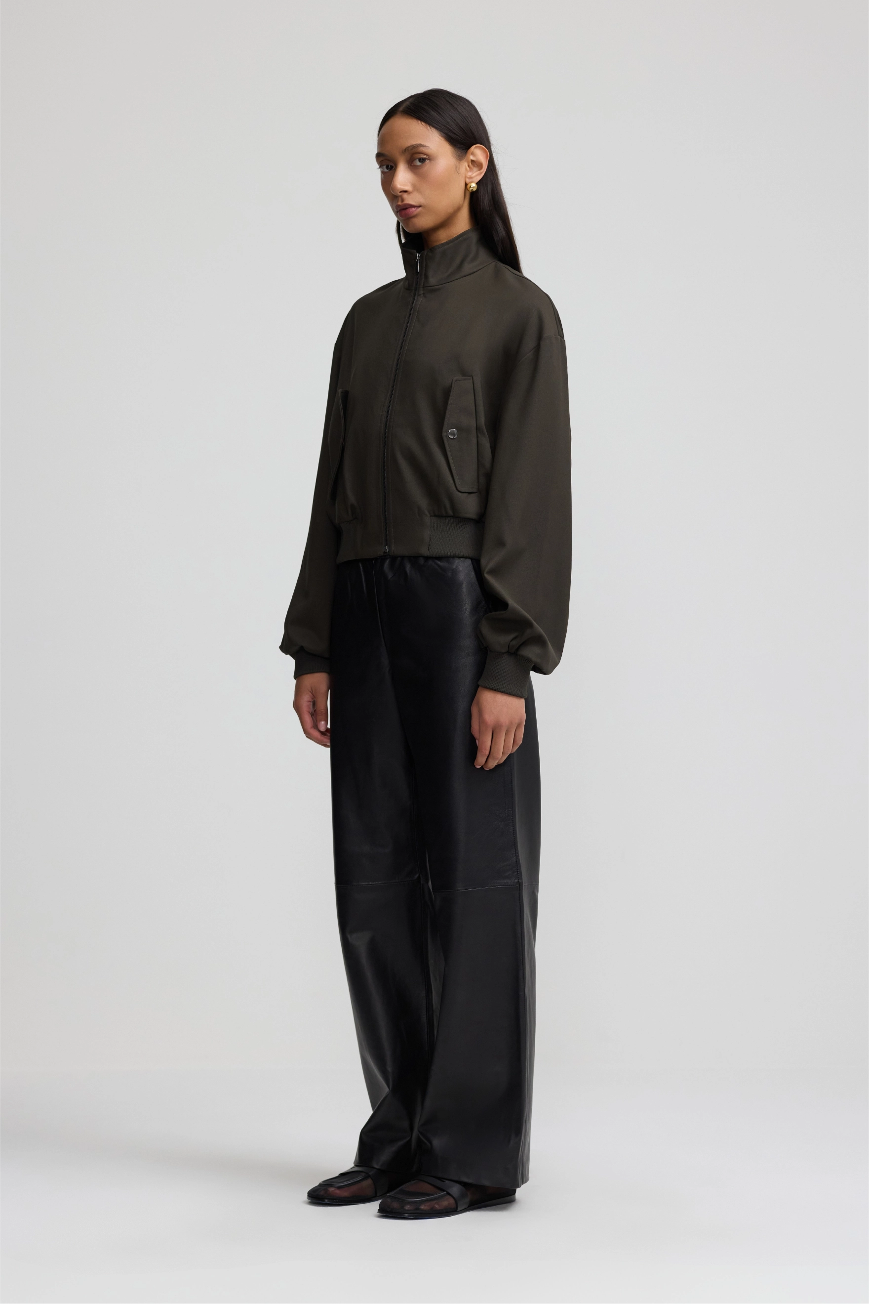 Baby Bomber - Woodland Wool