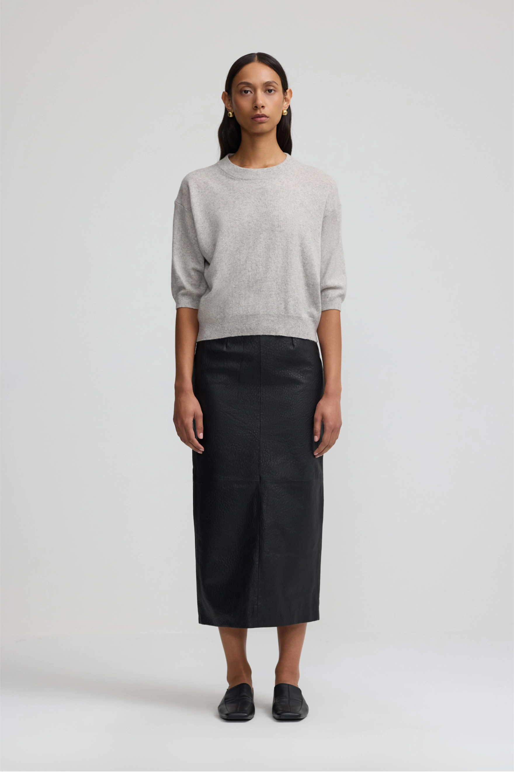 Cashmere Haven Knit - Light Grey