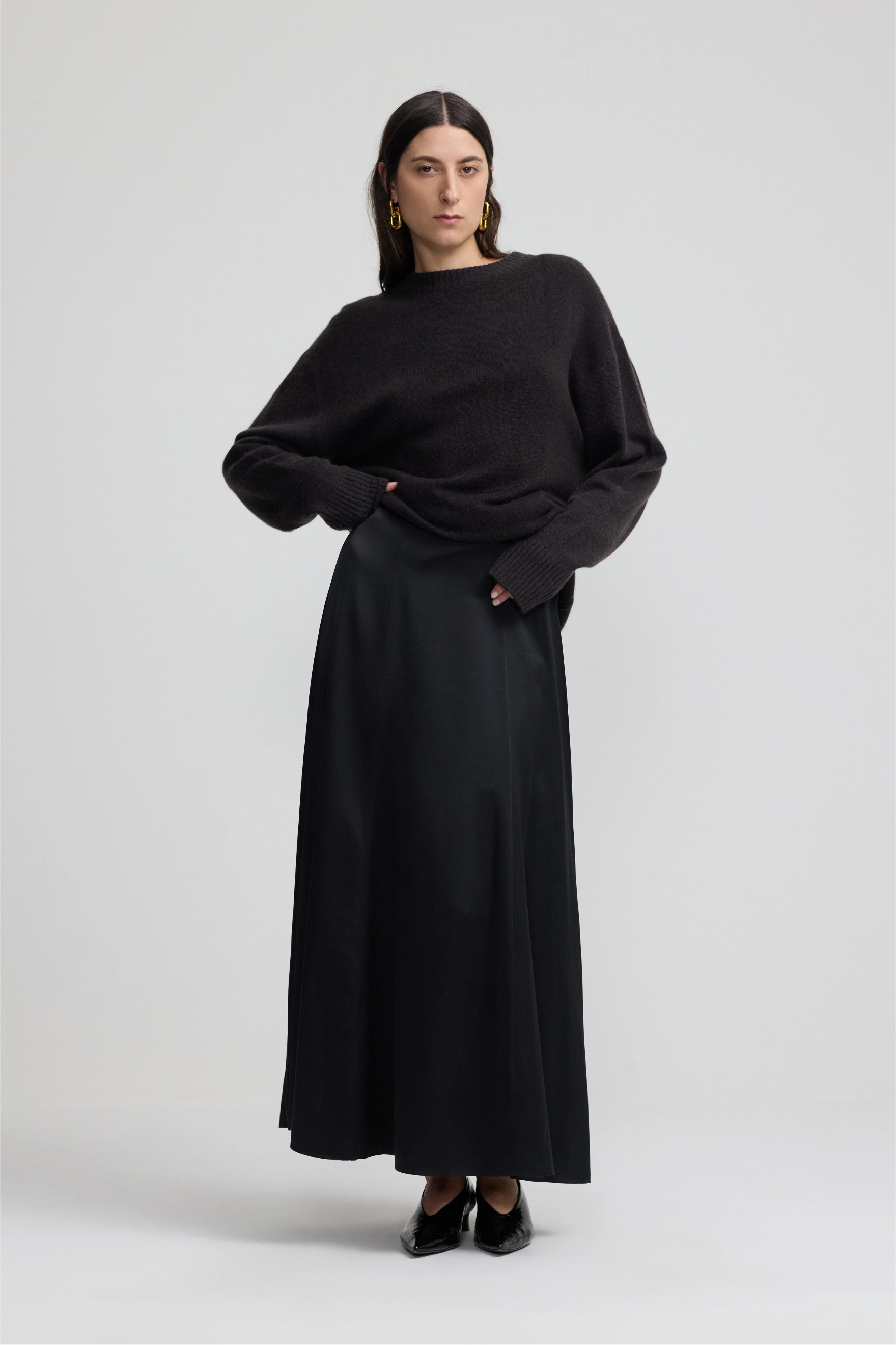 Cashmere Slouch - Espresso