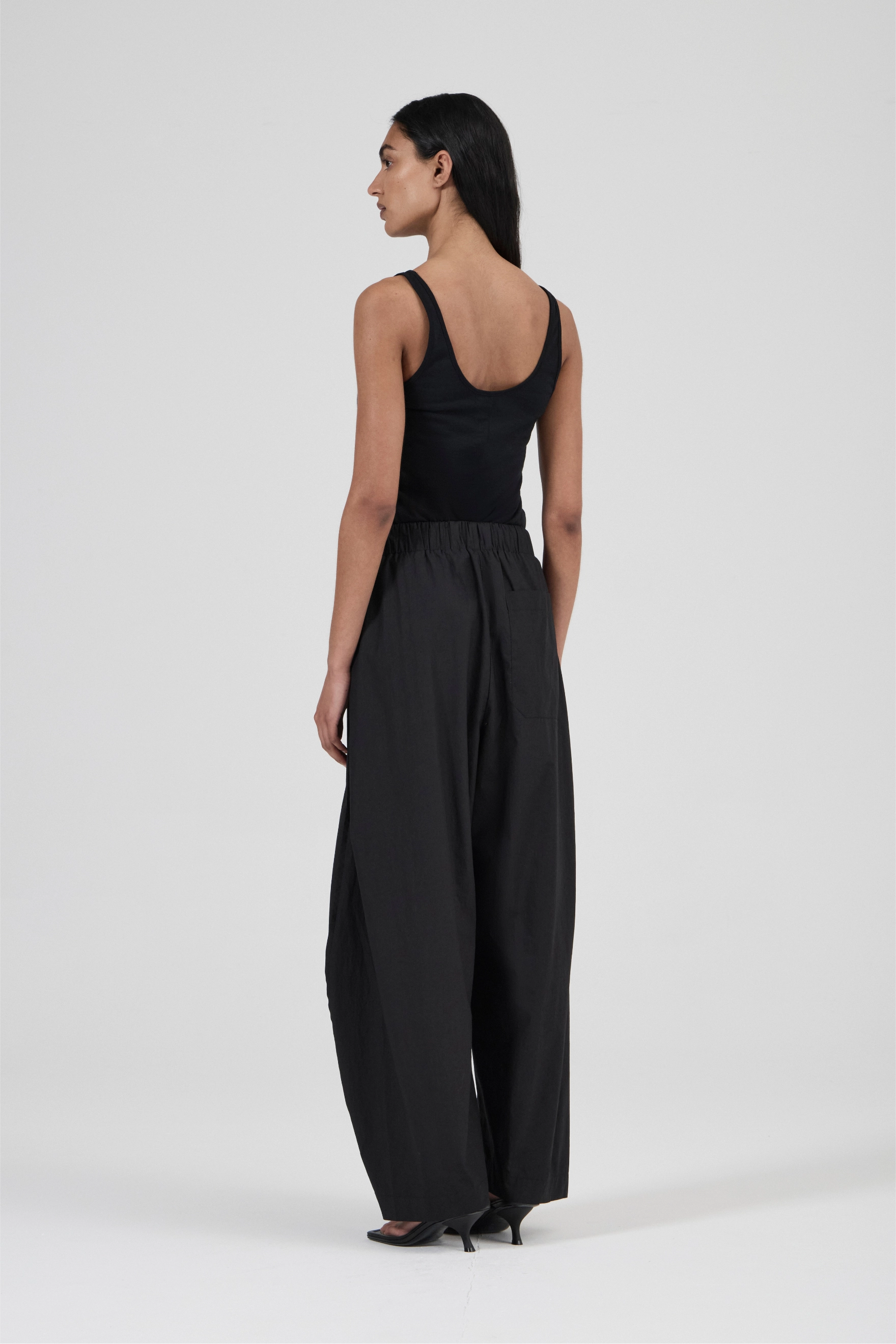 Runaround Pant - Black Cotton