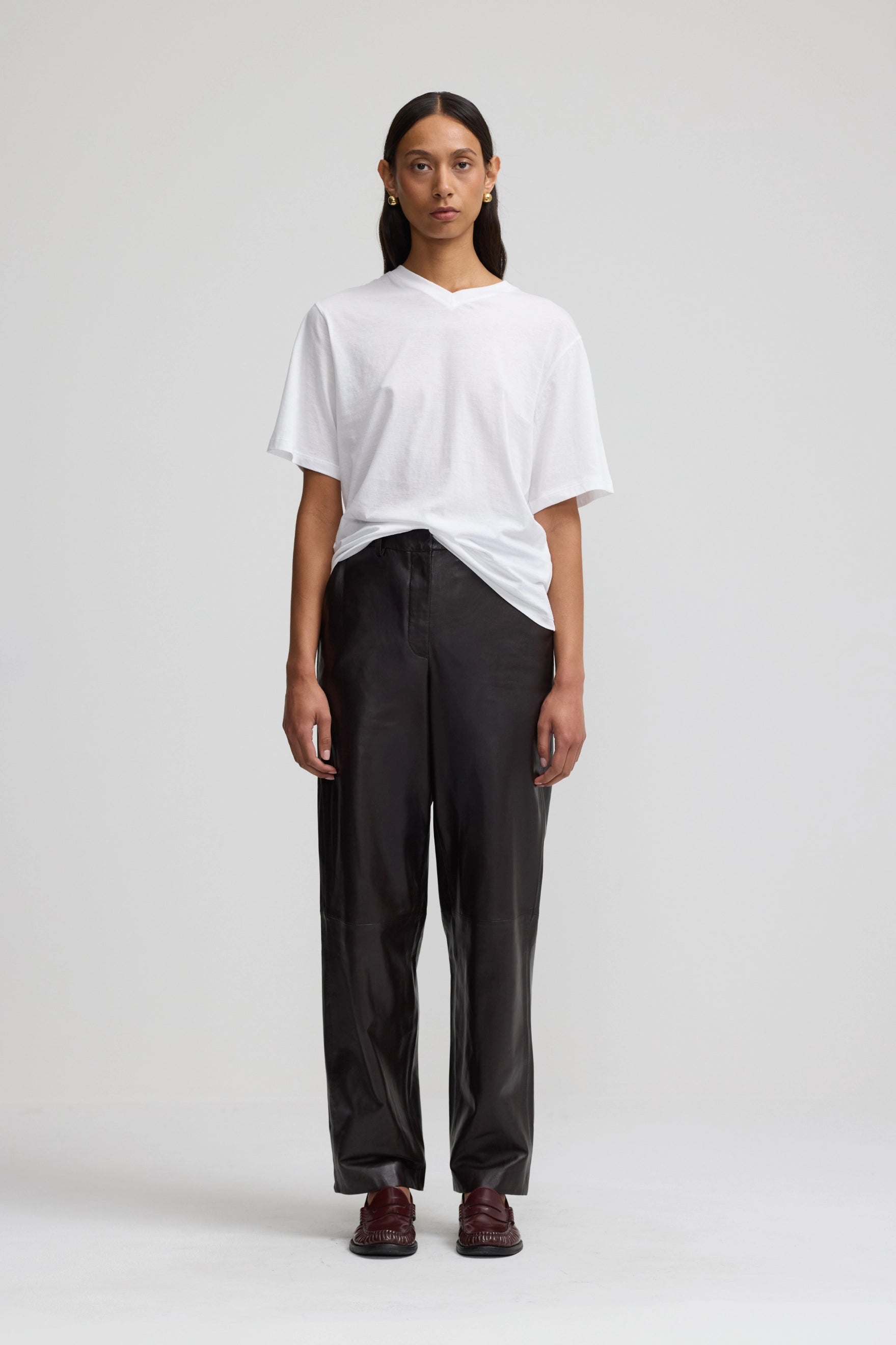 Cotton Everyday V-Neck T - White
