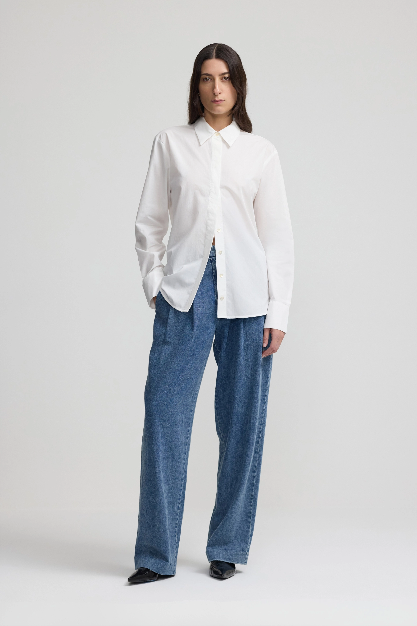 Hero Shirt - White Cotton