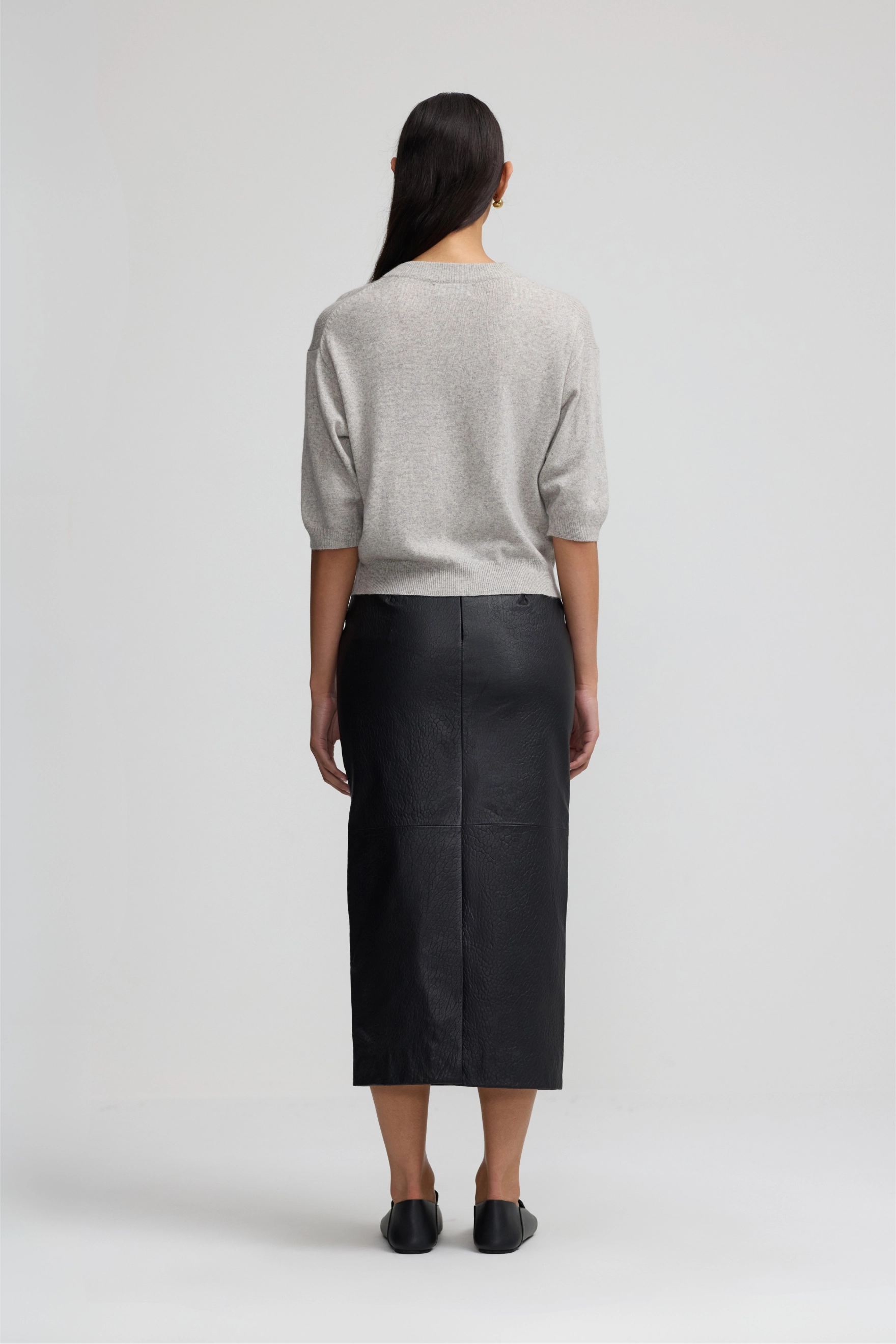 Cashmere Haven Knit - Light Grey