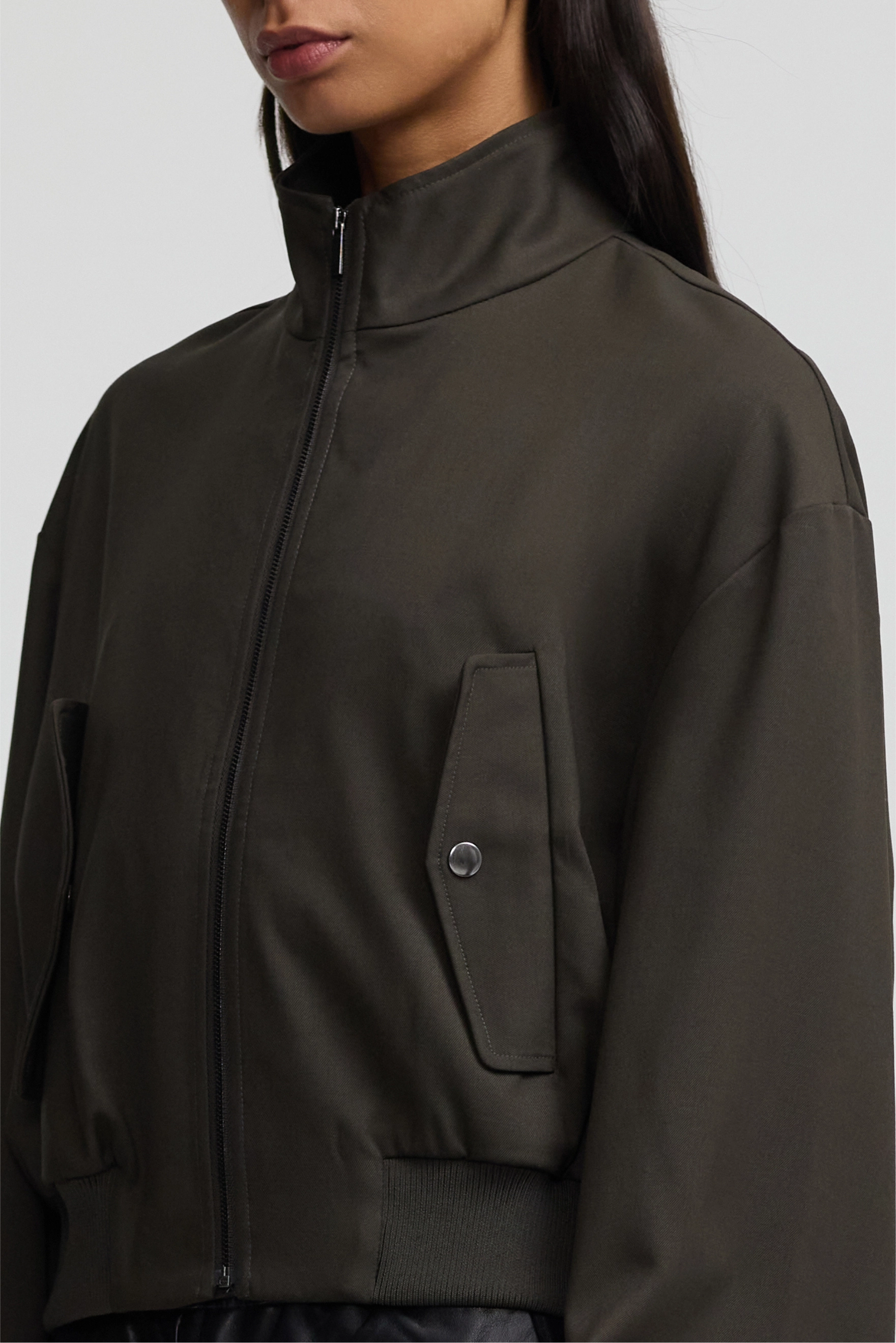 Baby Bomber - Woodland Wool