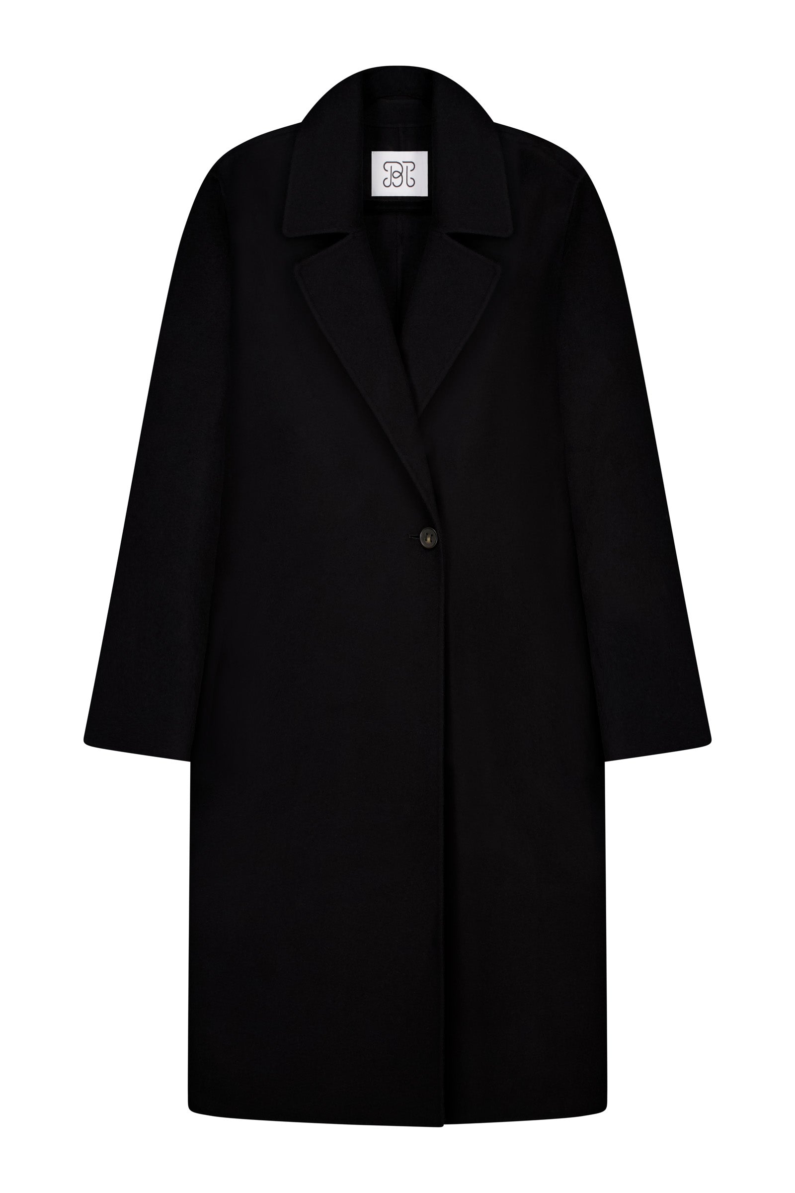 Cashmere Icon Coat - Black