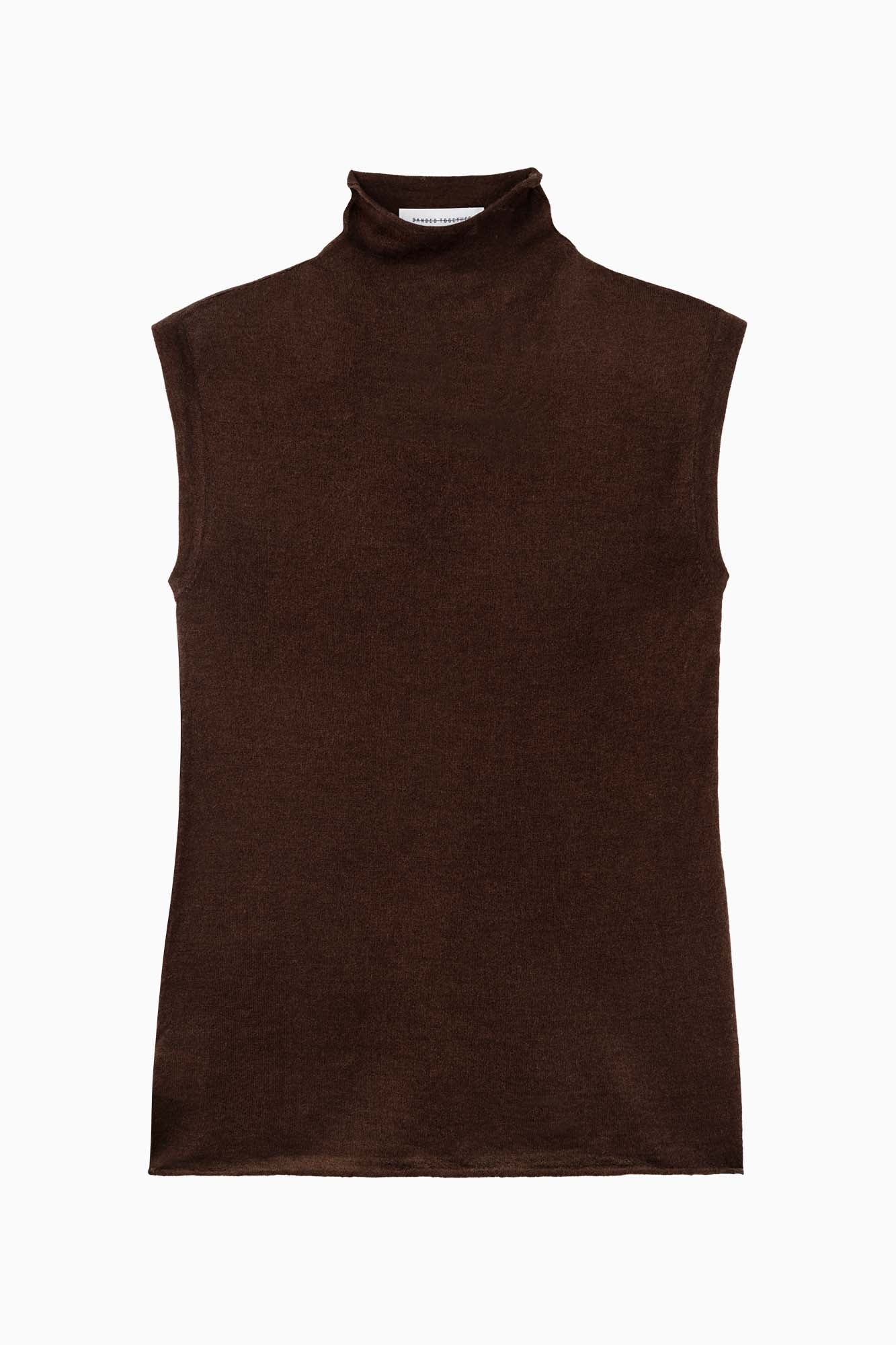 Cashmere Sleeveless Top - Java