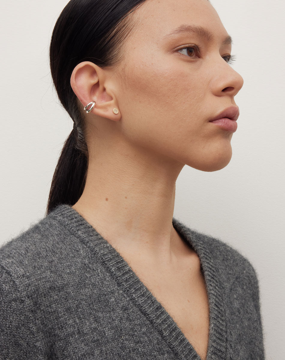 Meadowlark Small Coco Ear Cuff - Silver