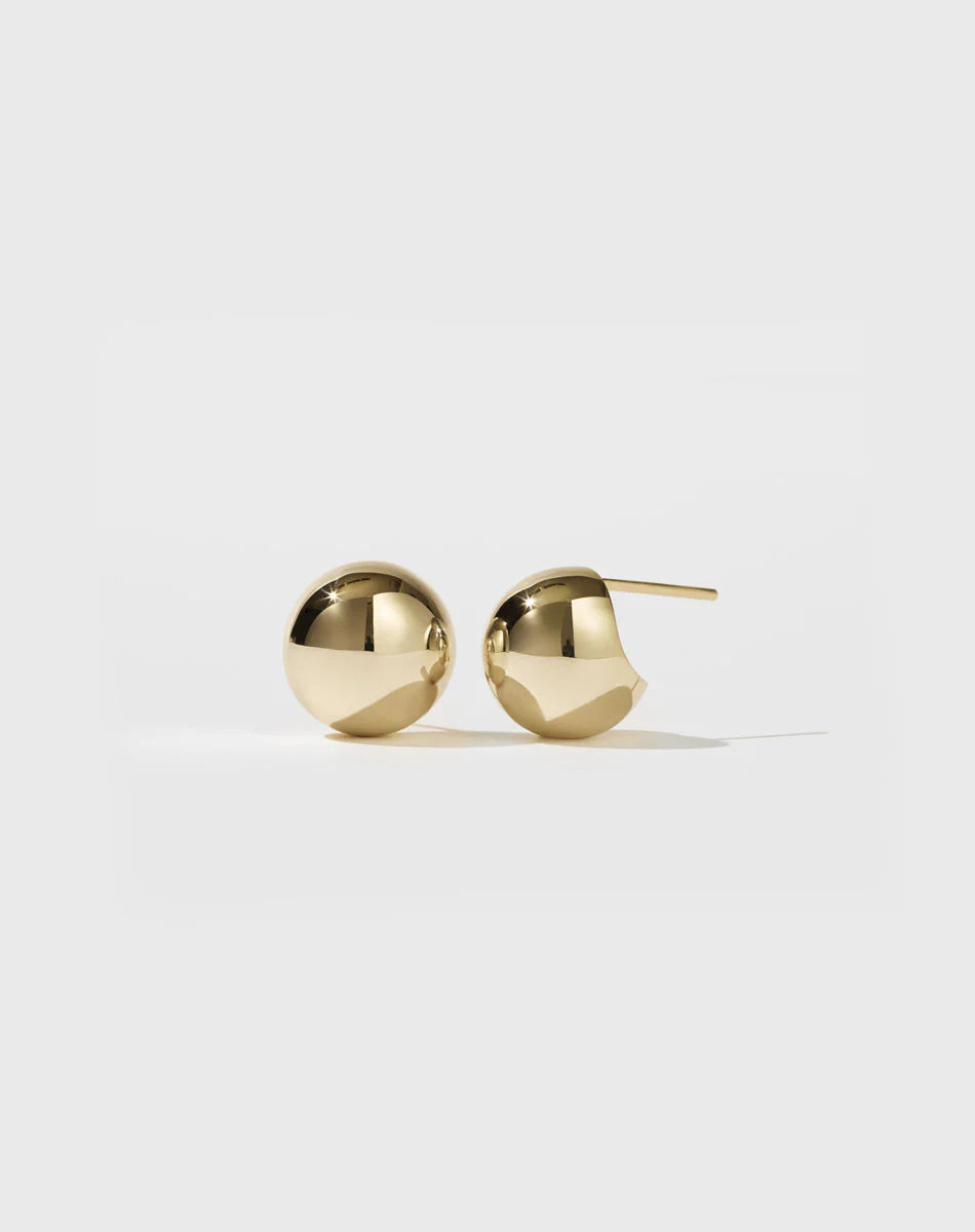 Meadowlark Small Orb Earrings - Gold