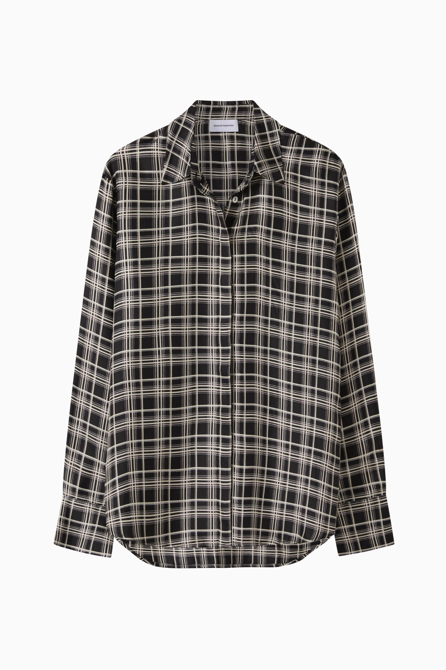 Hero Shirt - Little Checkmate Silk Twill