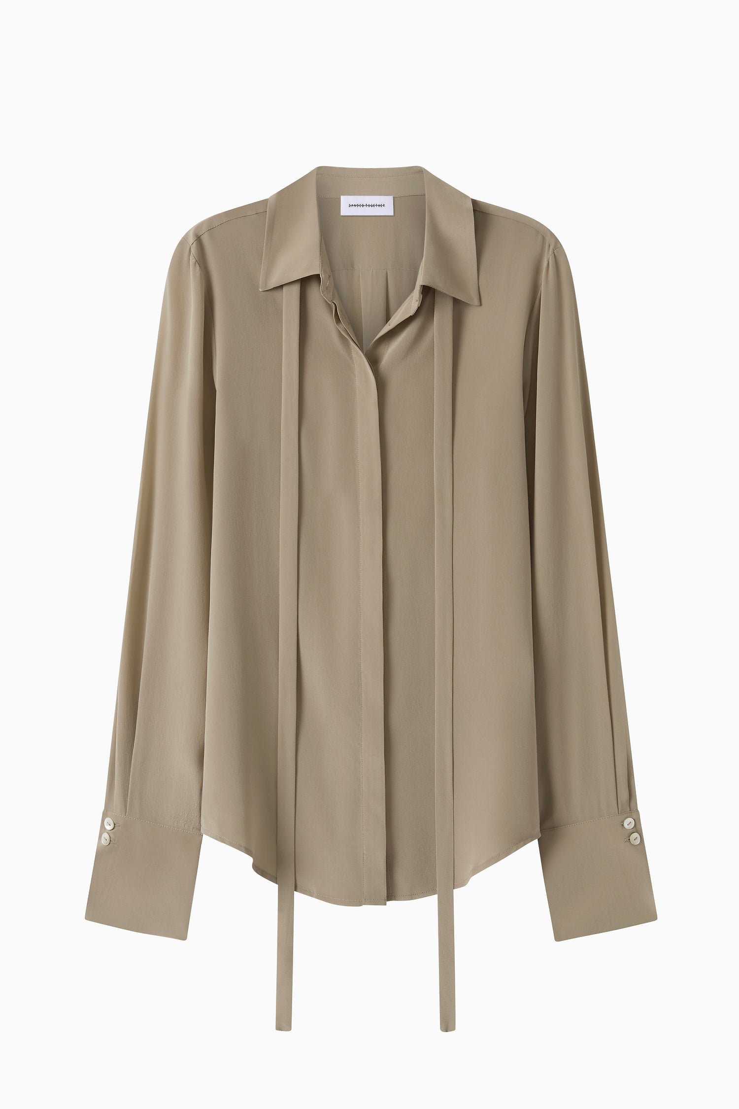 Perfect Shirt 2.0 - Putty Silk