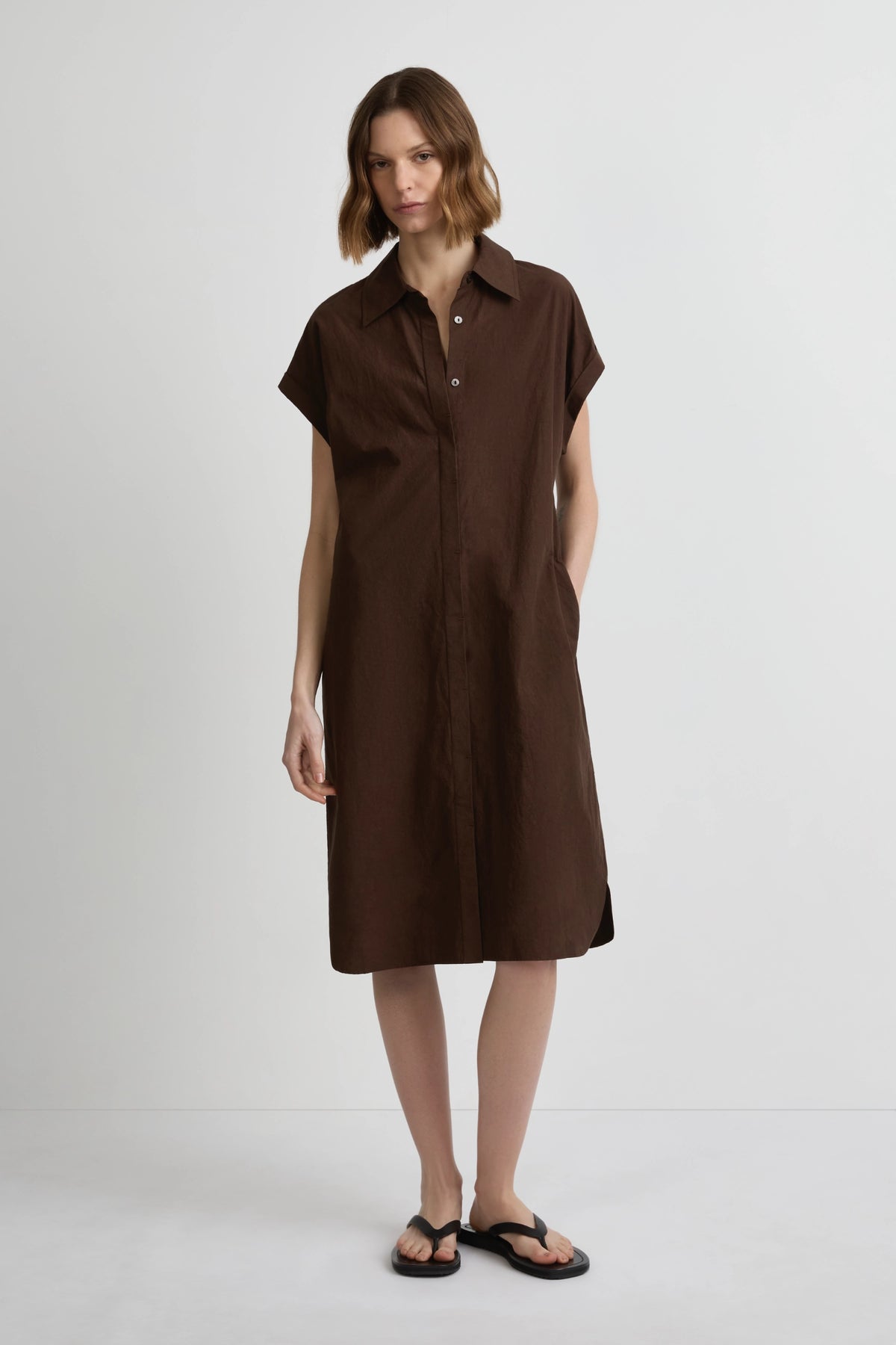 Heatwave Shirtdress - Castano Cotton