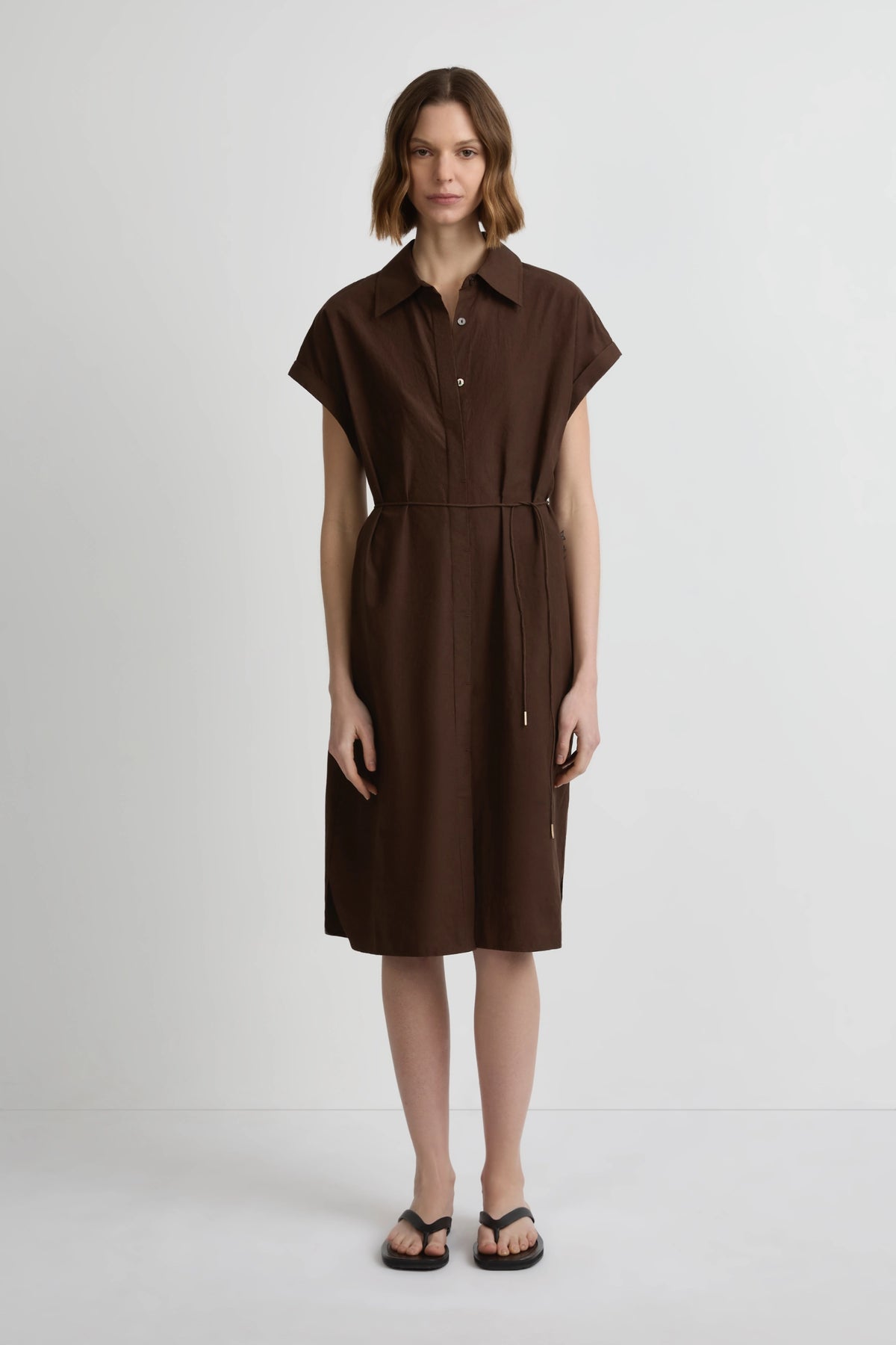 Heatwave Shirtdress - Castano Cotton