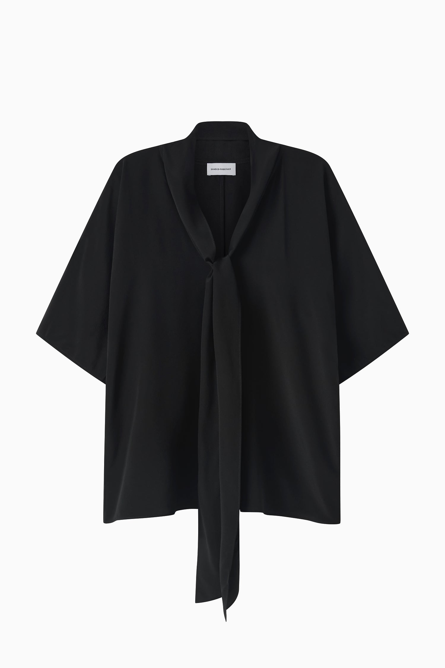 Silk Scarf T - Black