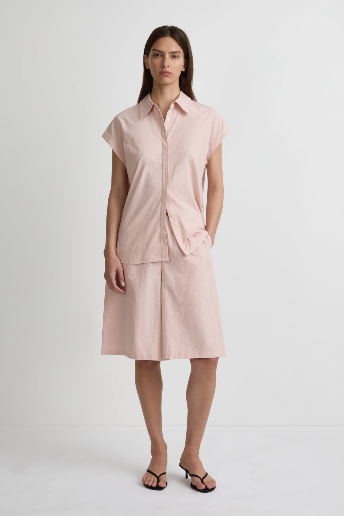 Resort Culotte - Almond Blossom Cotton