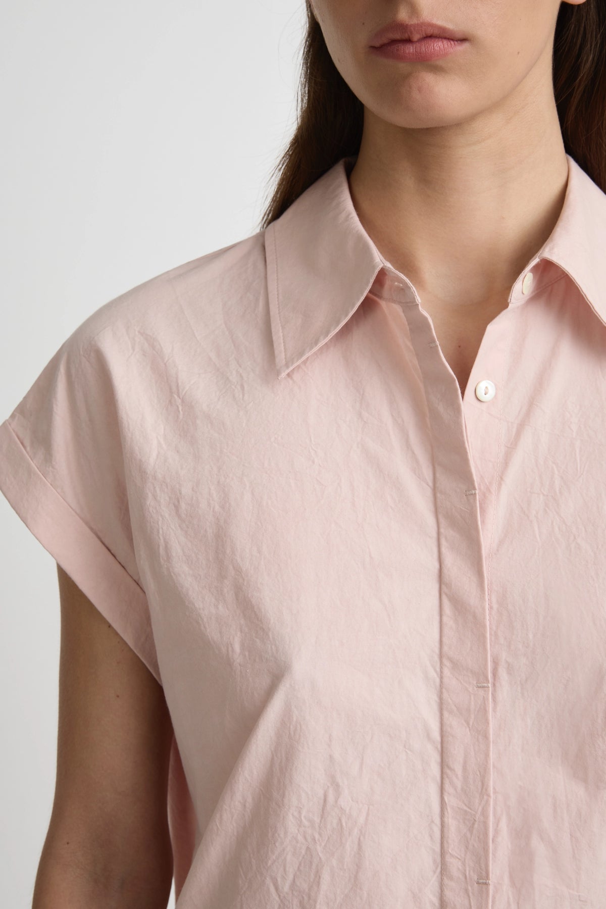Heatwave Shirt - Almond Blossom Cotton