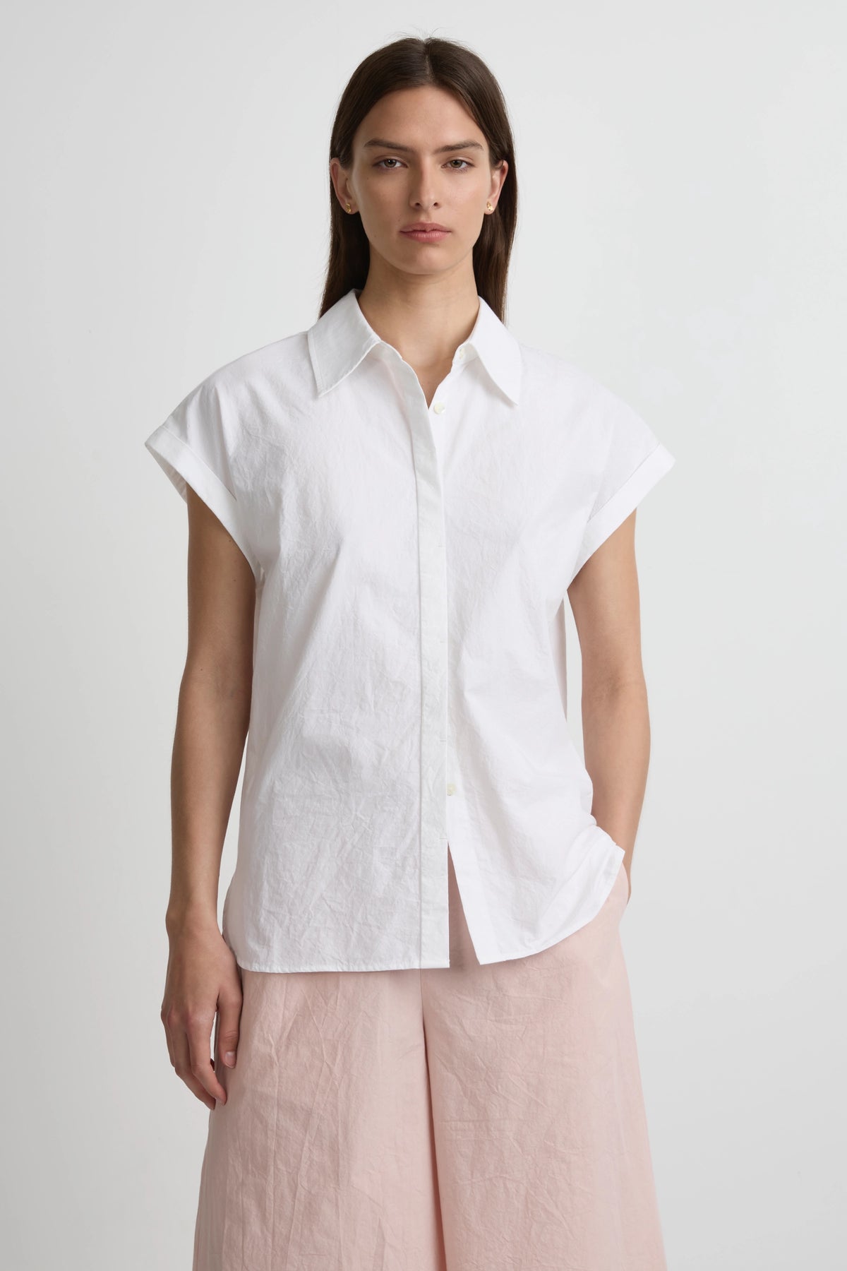 Heatwave Shirt - White Cotton