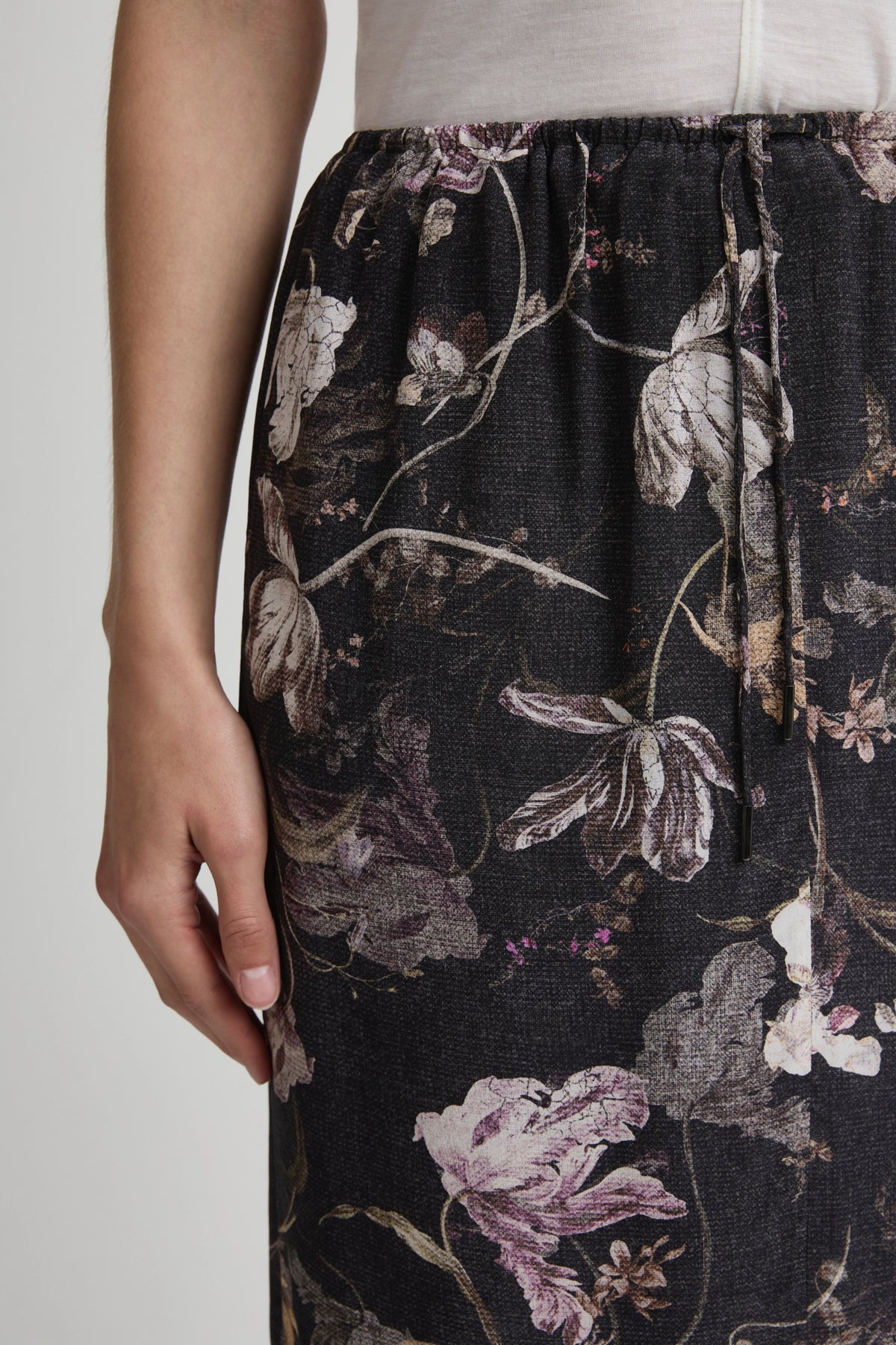 Origin Skirt - Flores Silk
