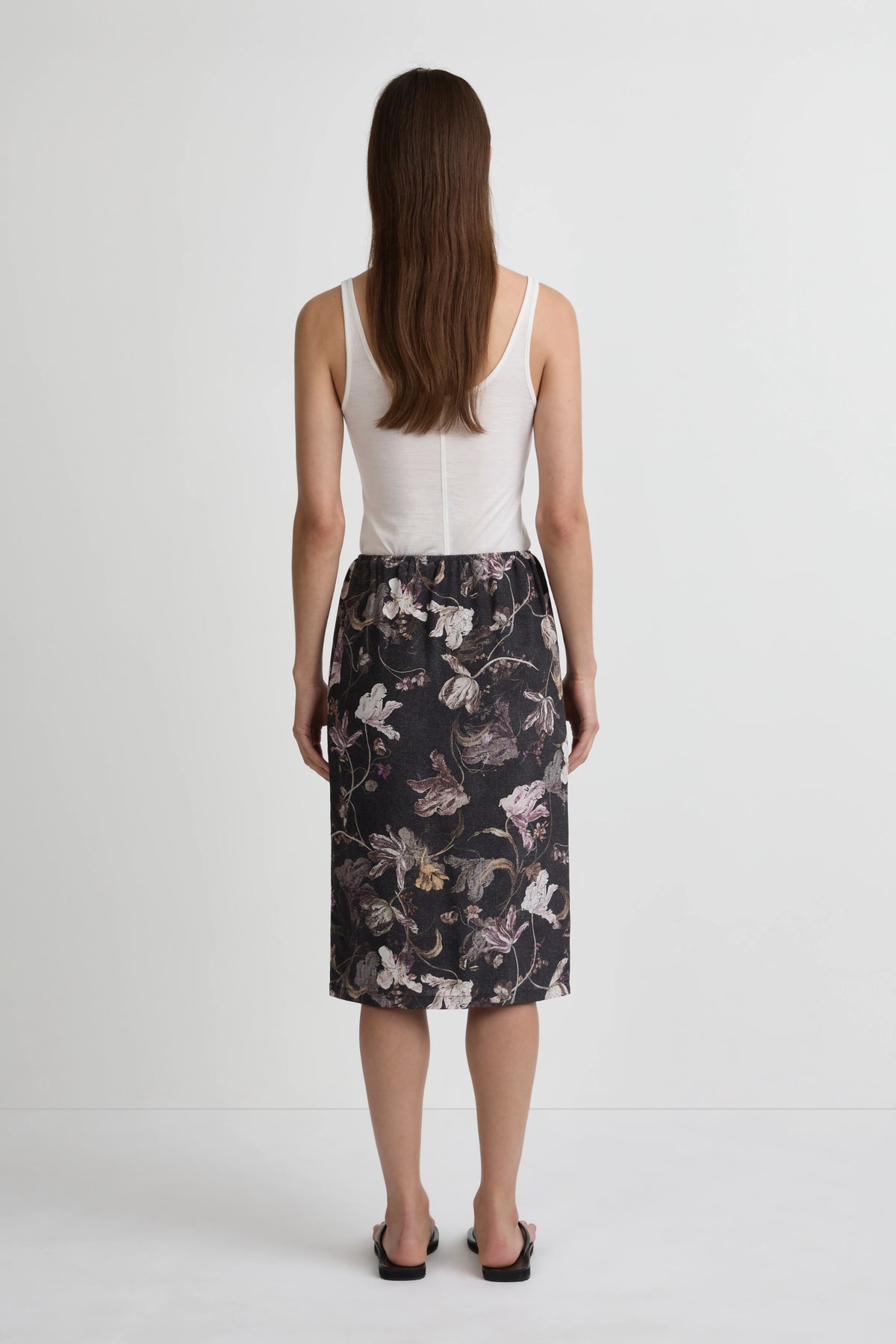 Origin Skirt - Flores Silk