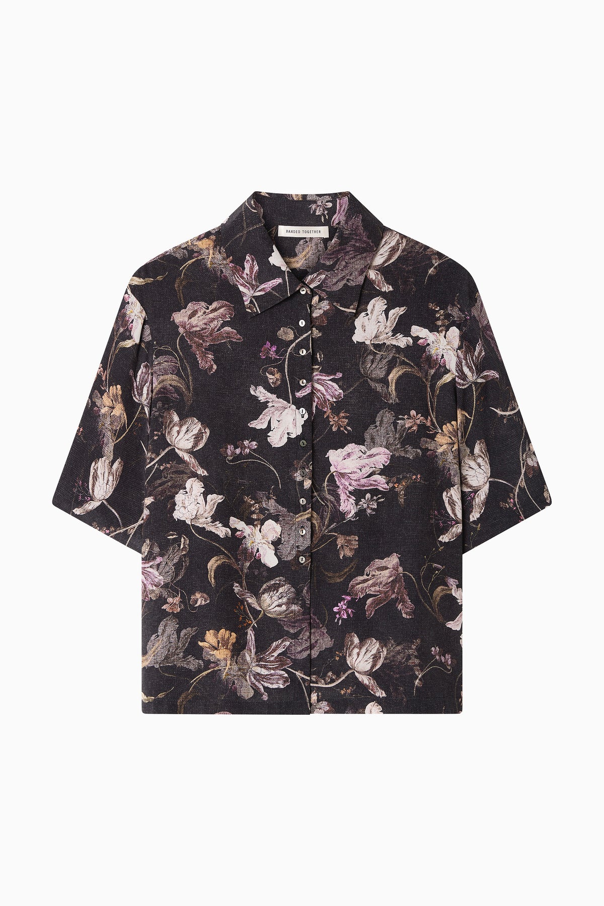 Mid Shirt - Flores Silk