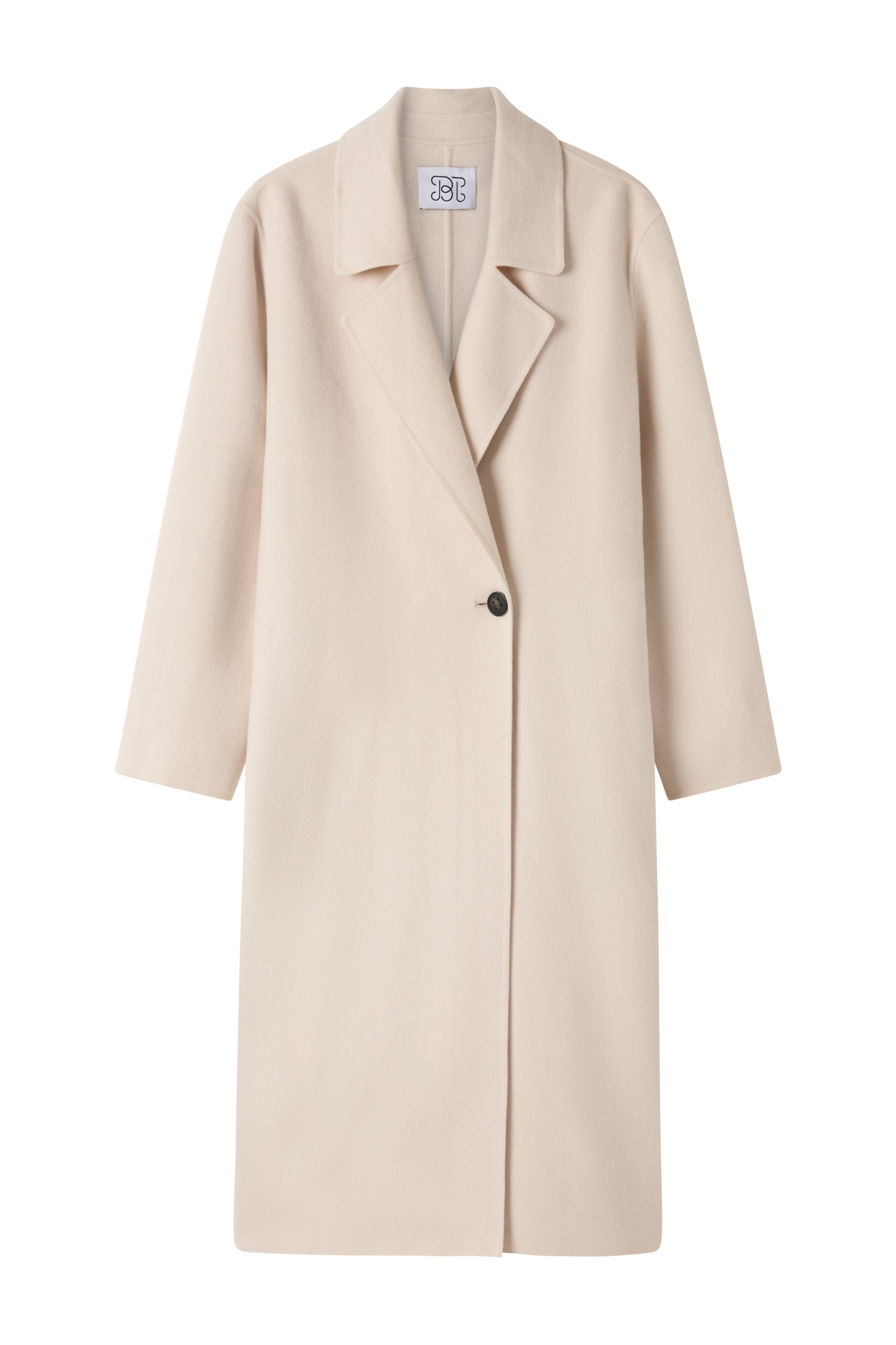 Cashmere Icon Coat - Salt