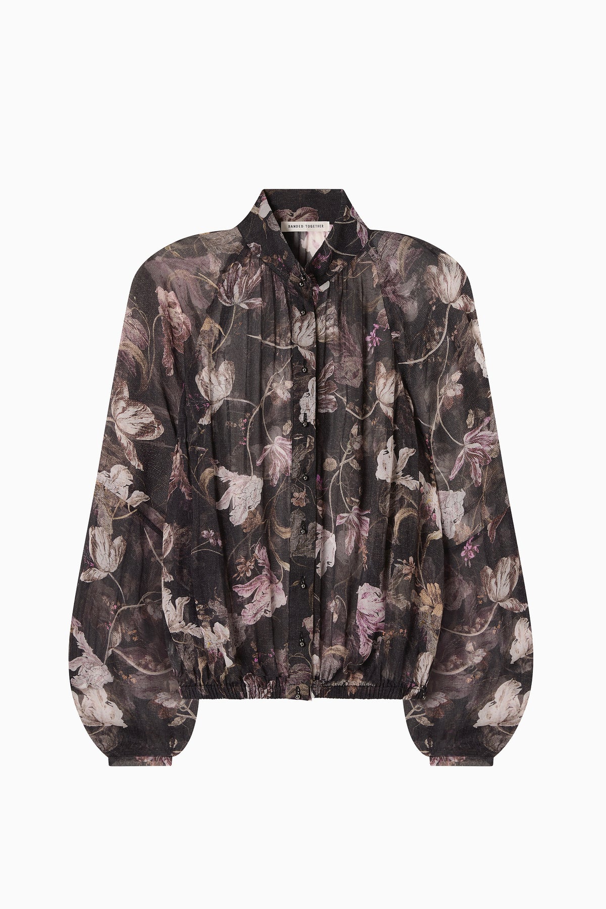 Enamoured Blouse - Flores Georgette