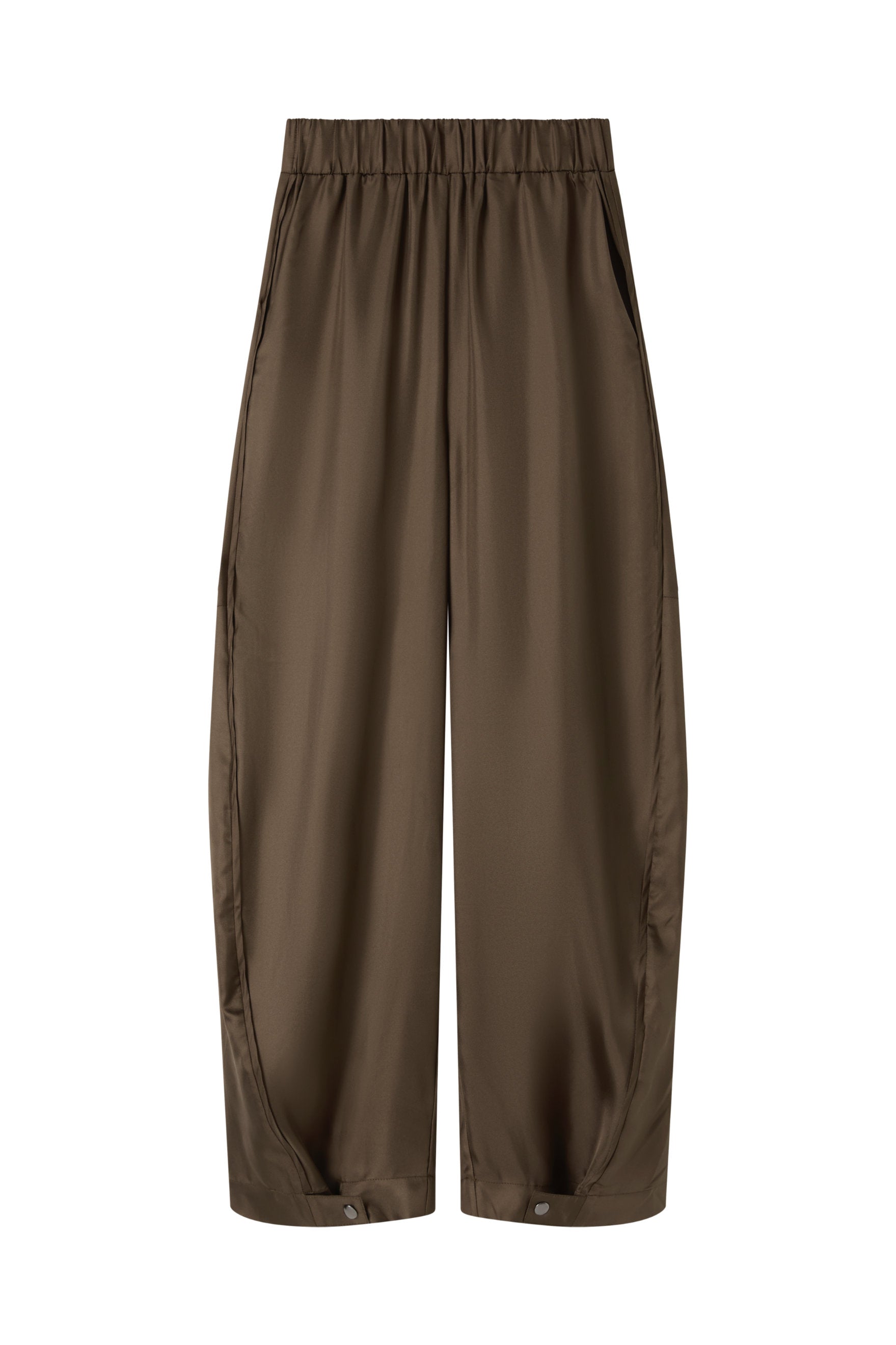Runaround Pant - Dark Moss Silk Twill