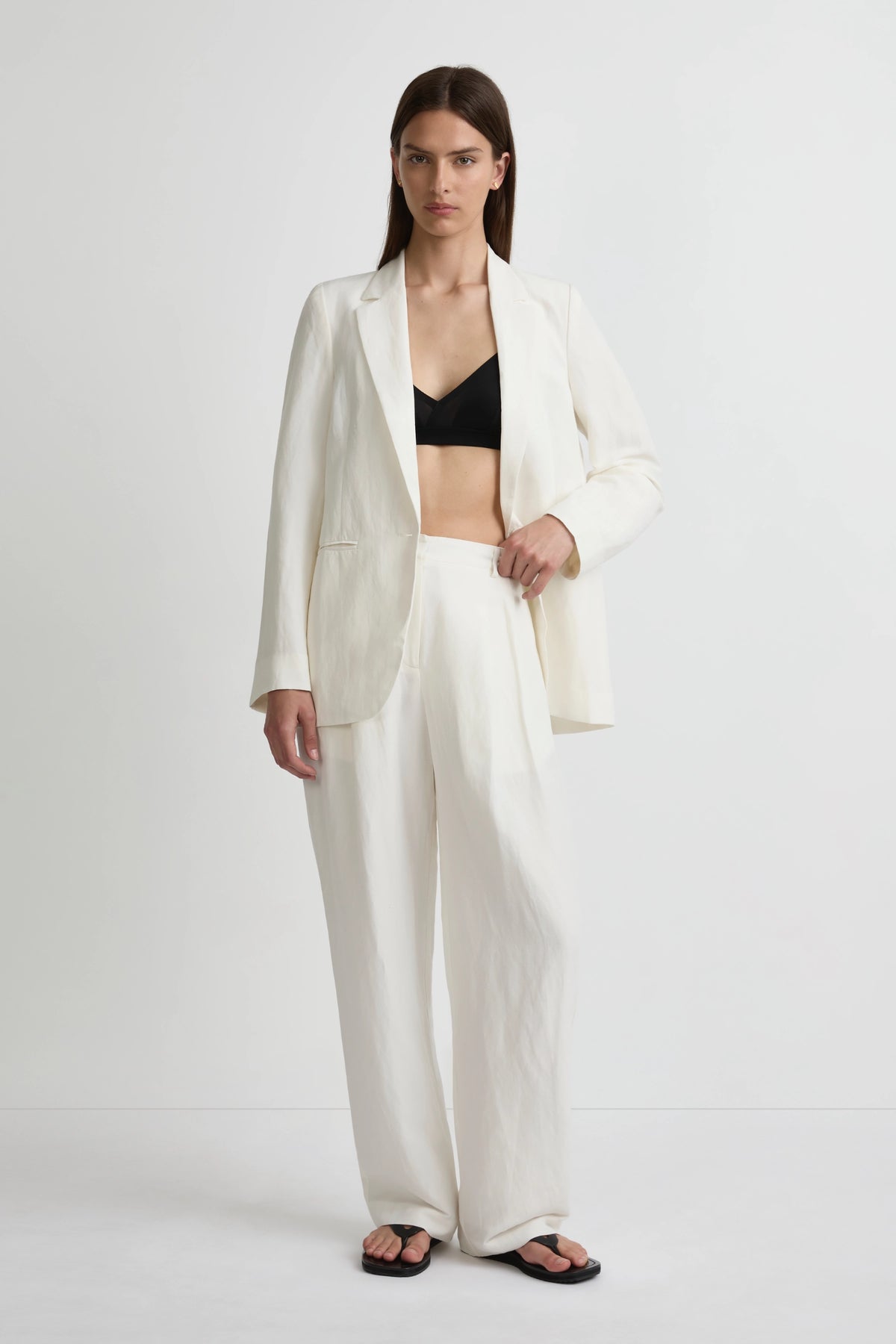 Hero Pant 2.0 - Salt Silk Linen