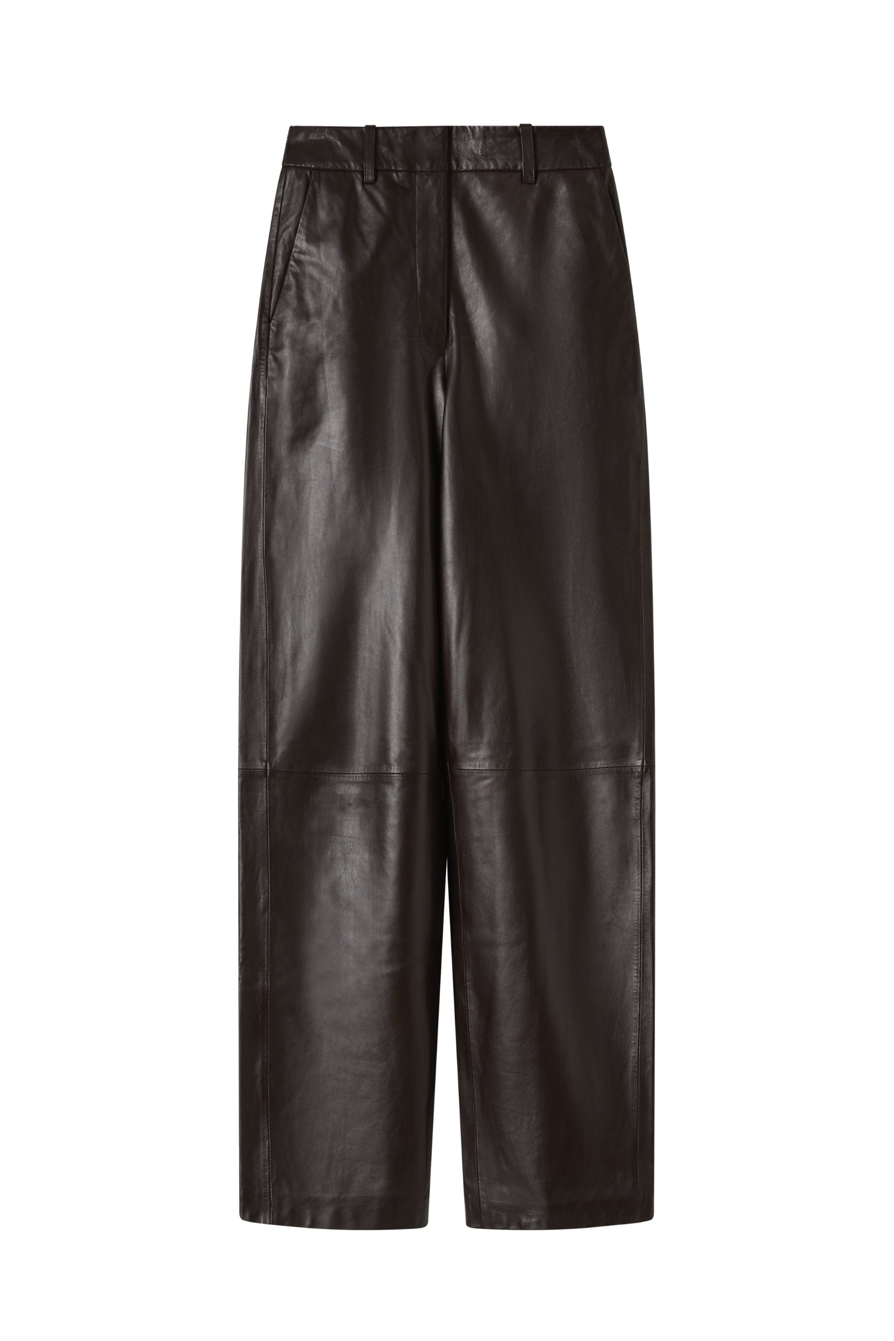 Leather Forever Pant - Plum
