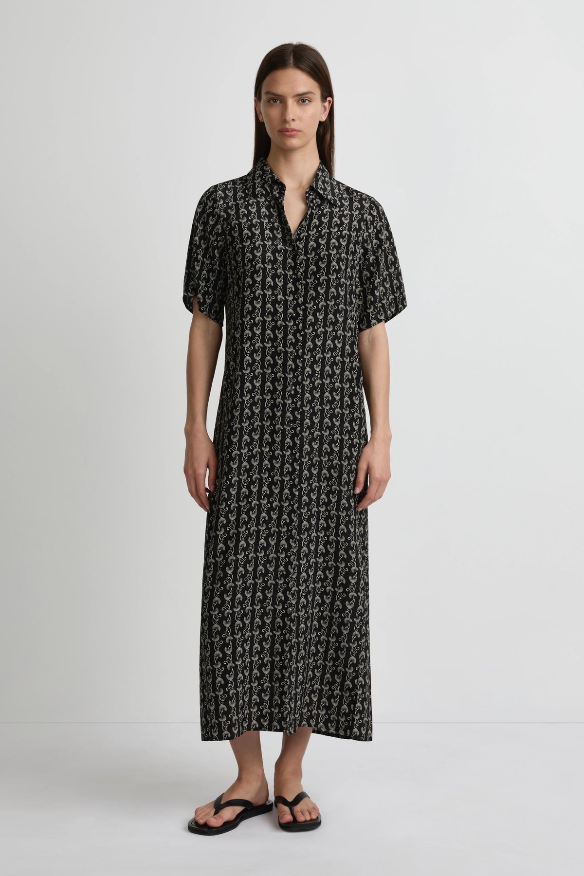 Edition Dress - Palma Print Silk