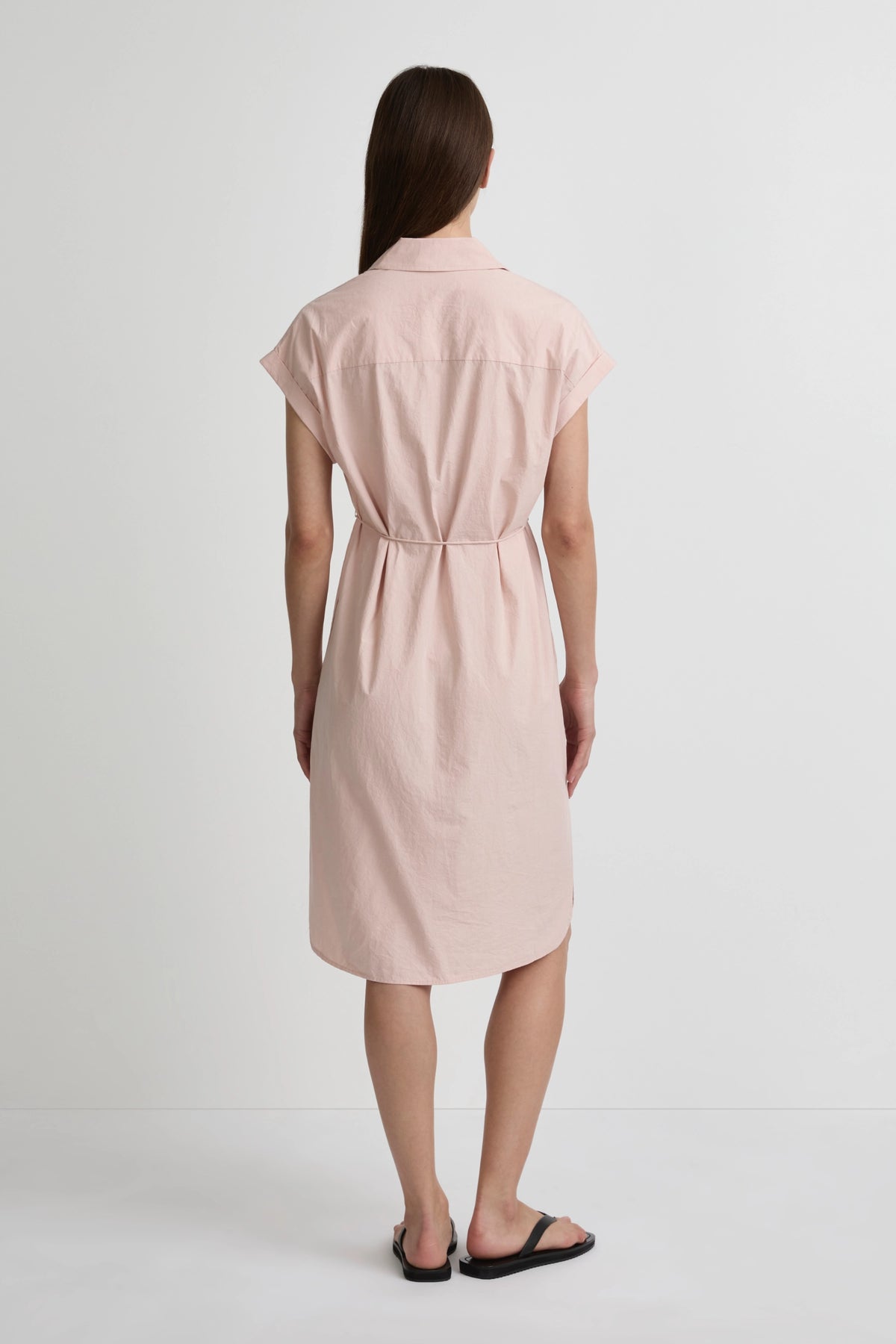Heatwave Shirtdress - Almond Blossom Cotton