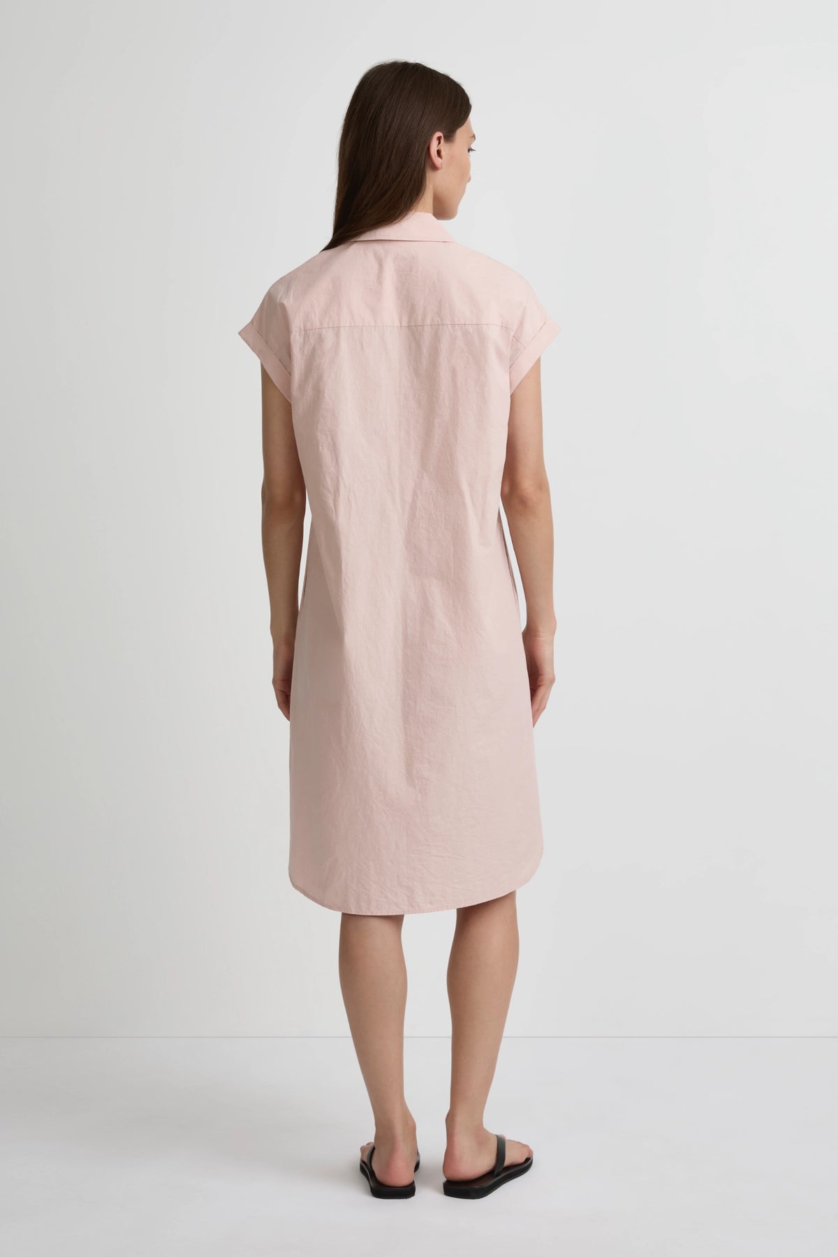 Heatwave Shirtdress - Almond Blossom Cotton