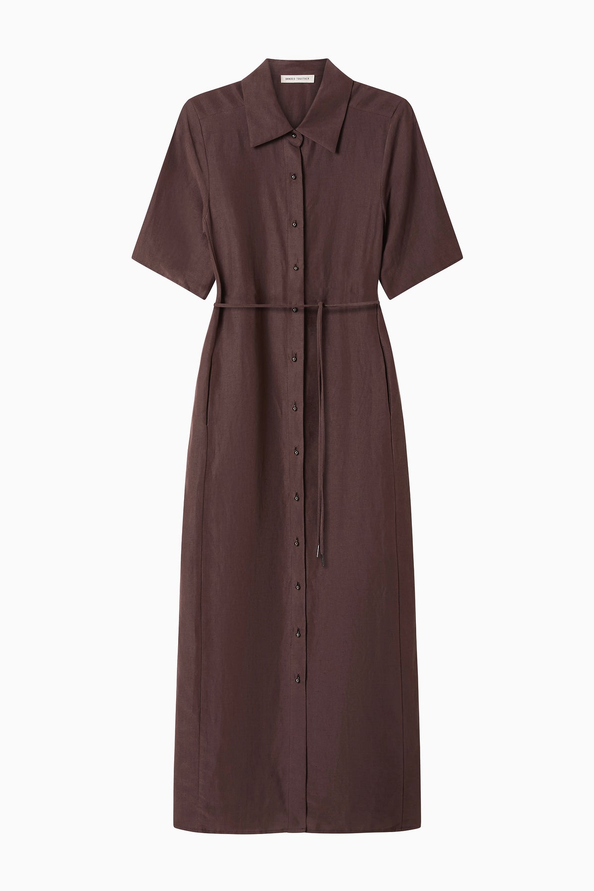 Edition Dress - Muscatel Silk Linen